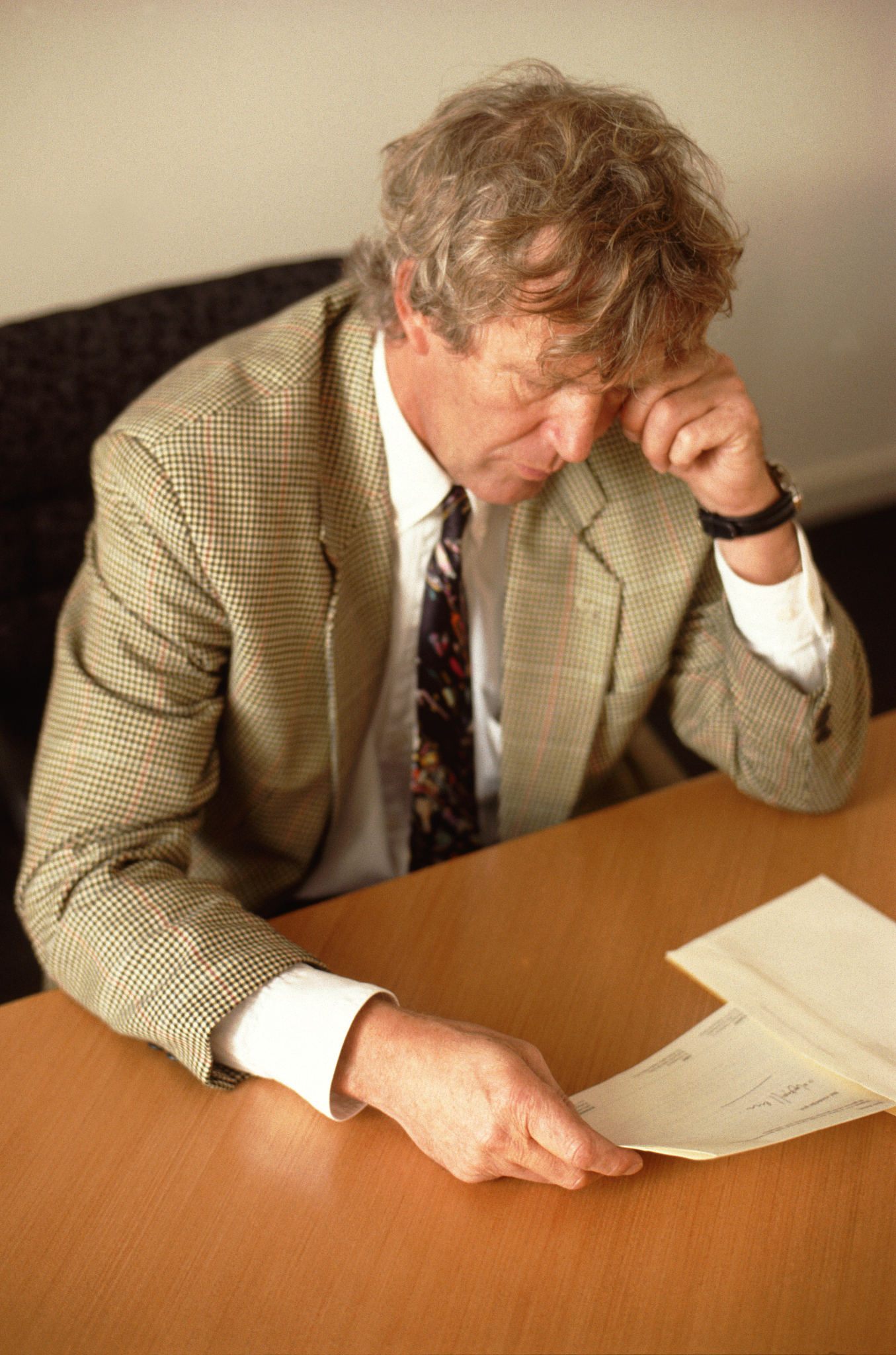 man in office
