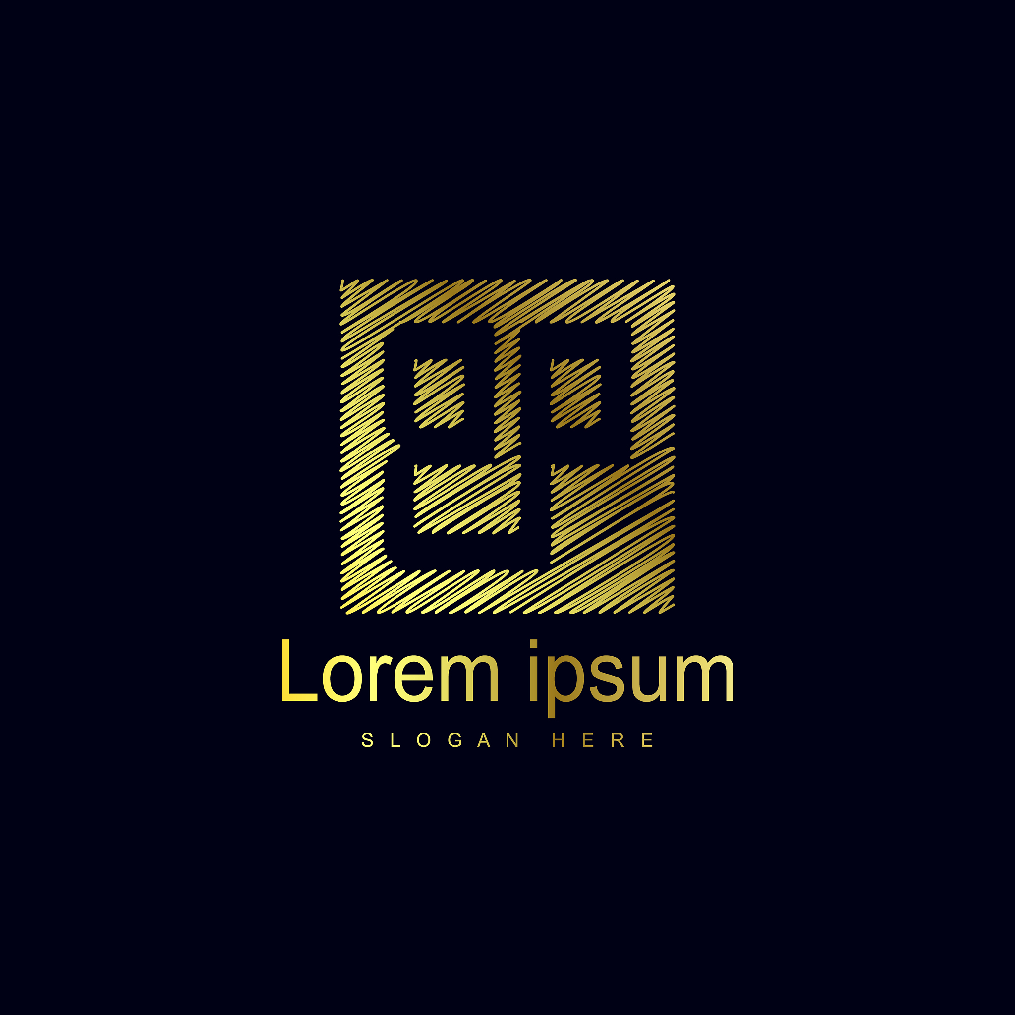 initial letter bp logo template design