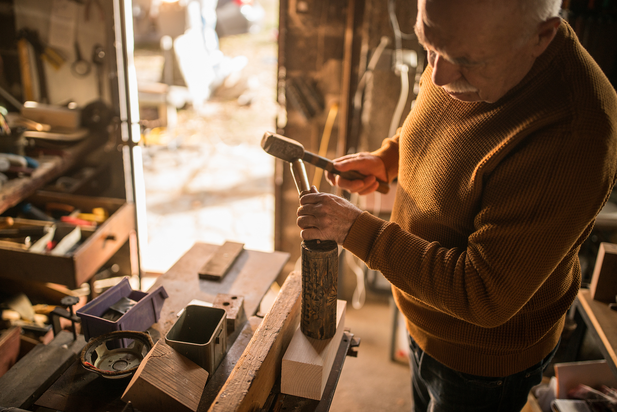 making art from wood