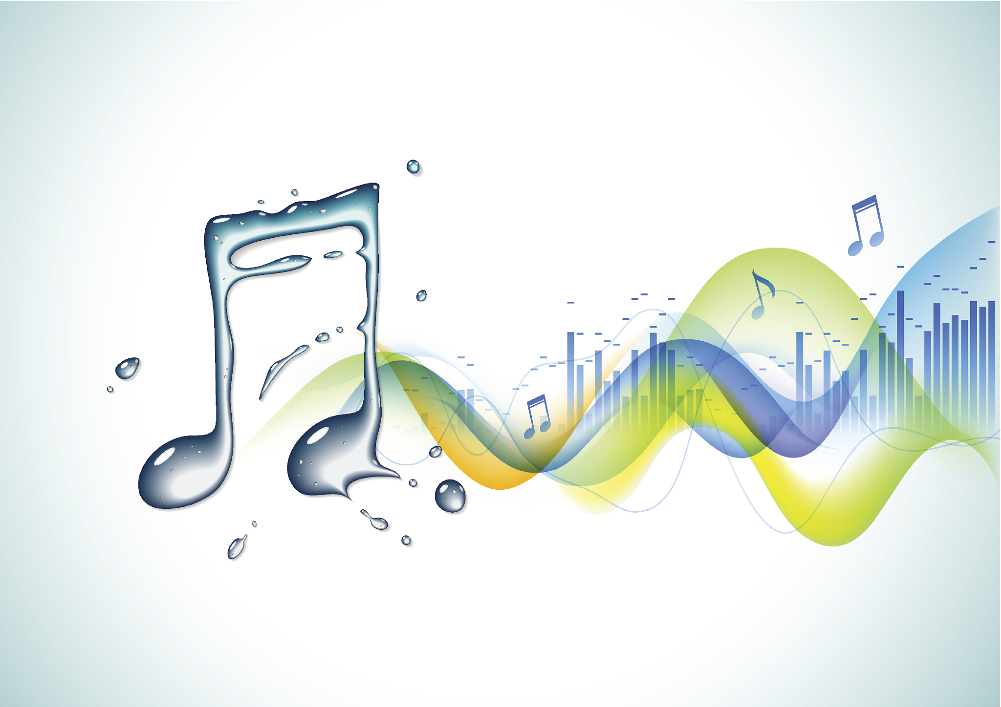 note and sound waves