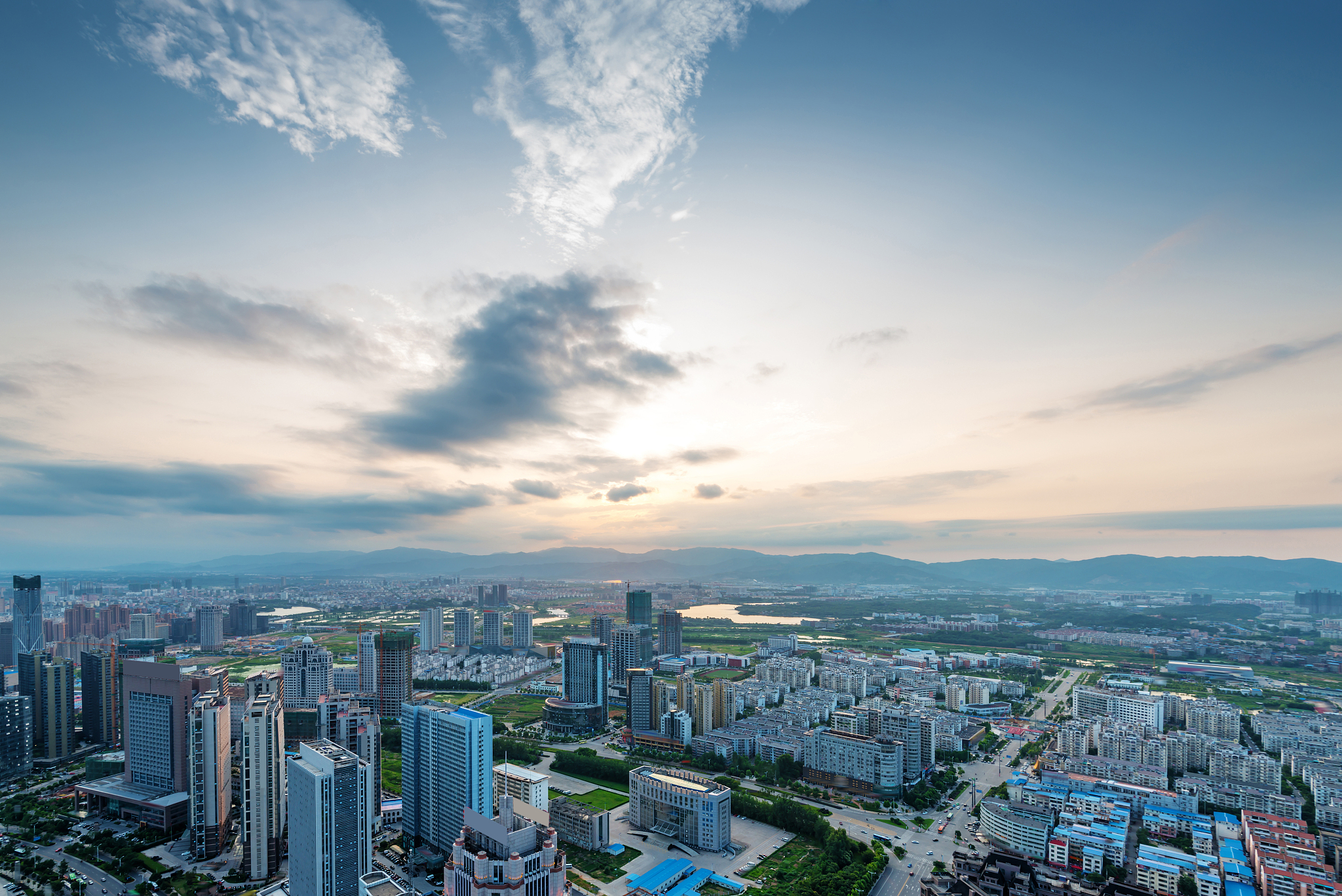 the chinese city of nanchang, jiangxi province
