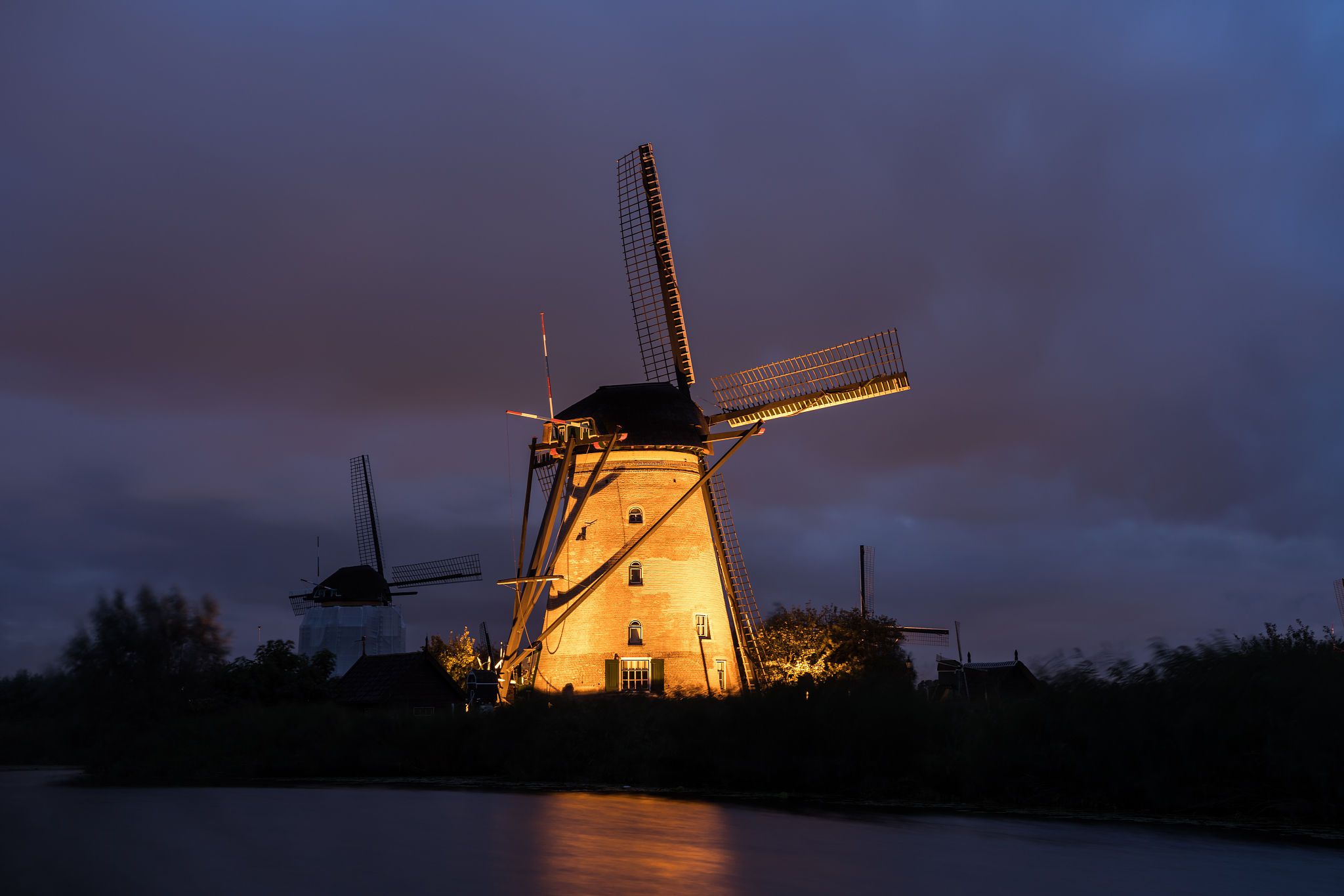 kinderdijk in holland