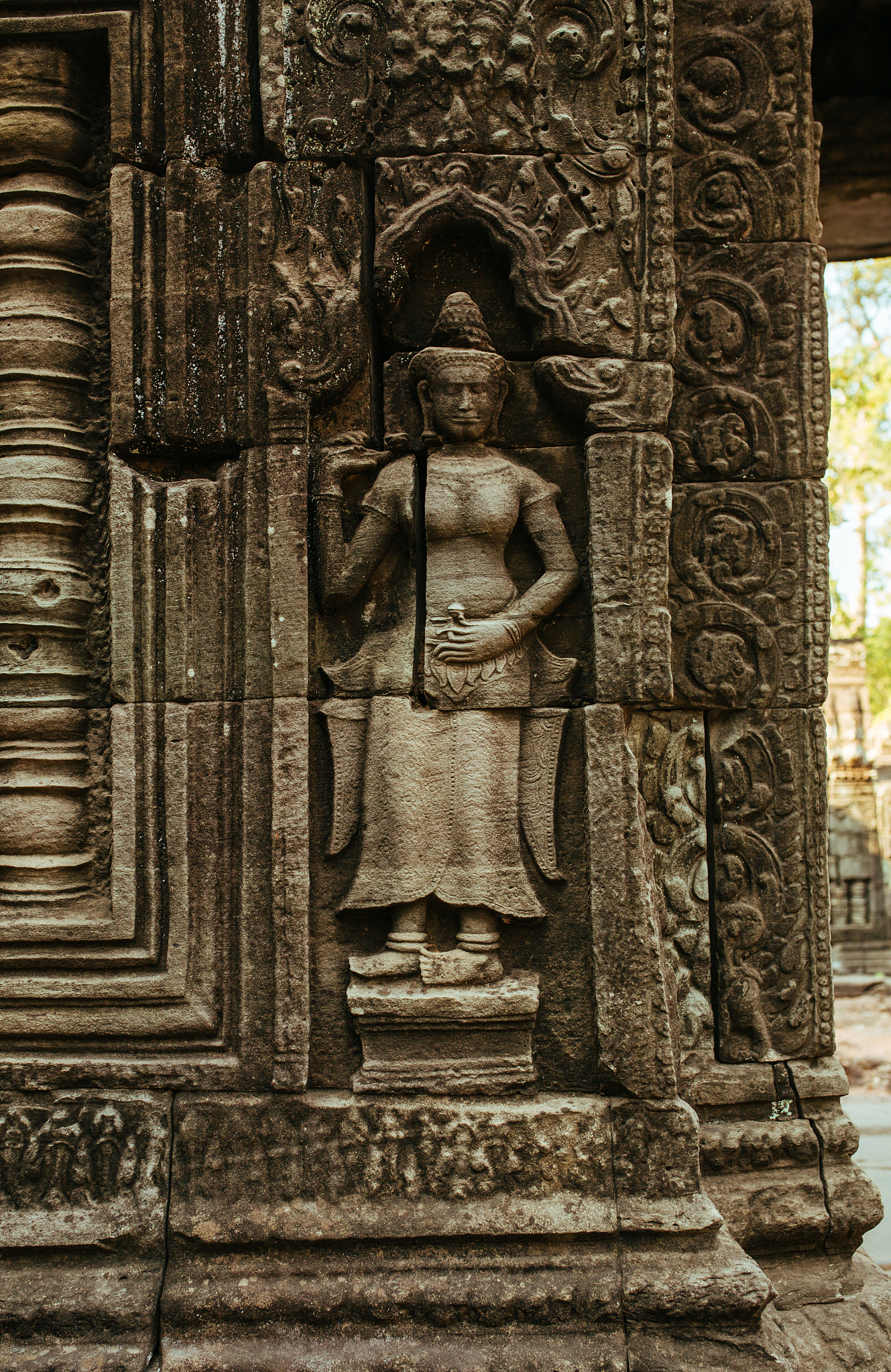 angkor wat temple in cambodia near siem reap city in asia