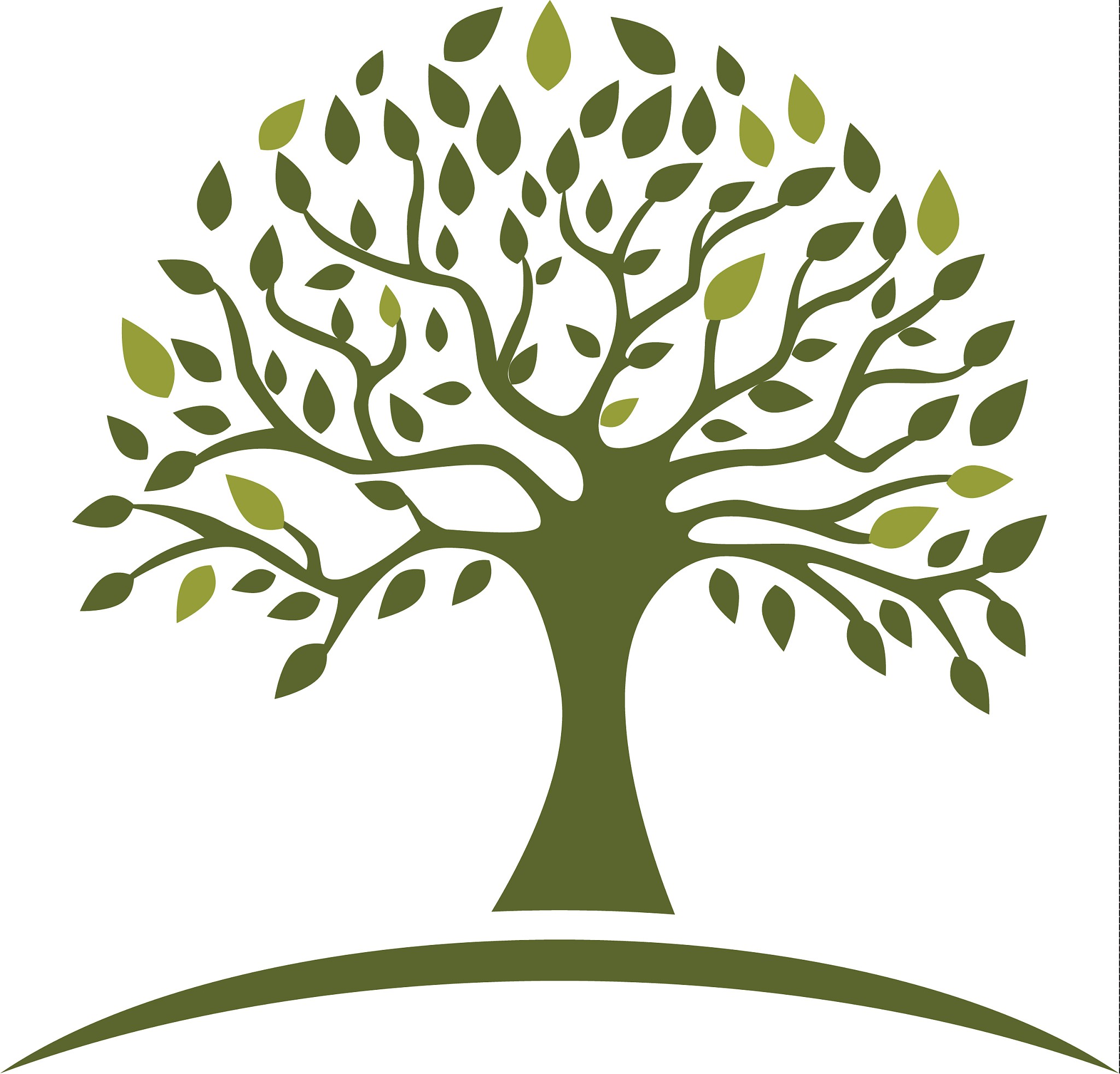 logos of green leaf ecology nature element icon