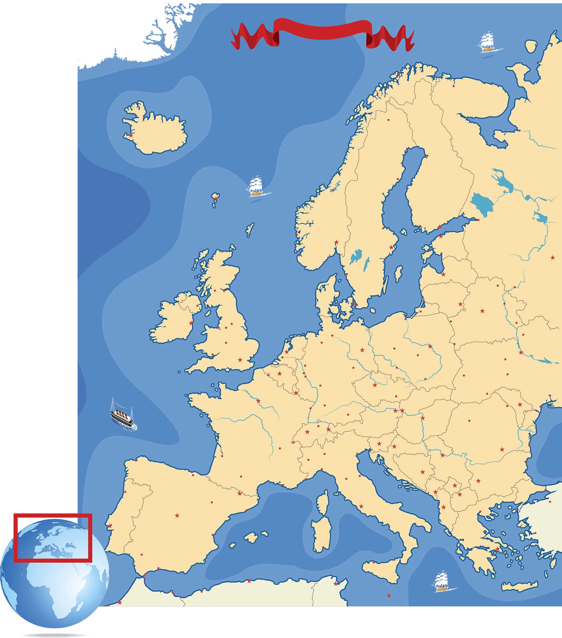 法国的地理位置