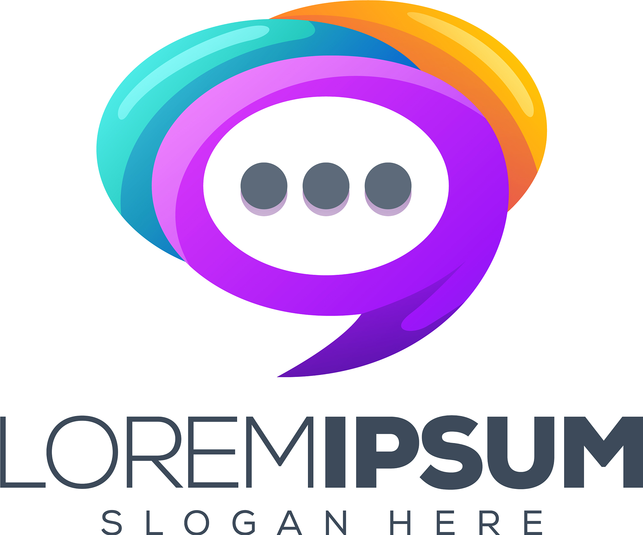chat logo design