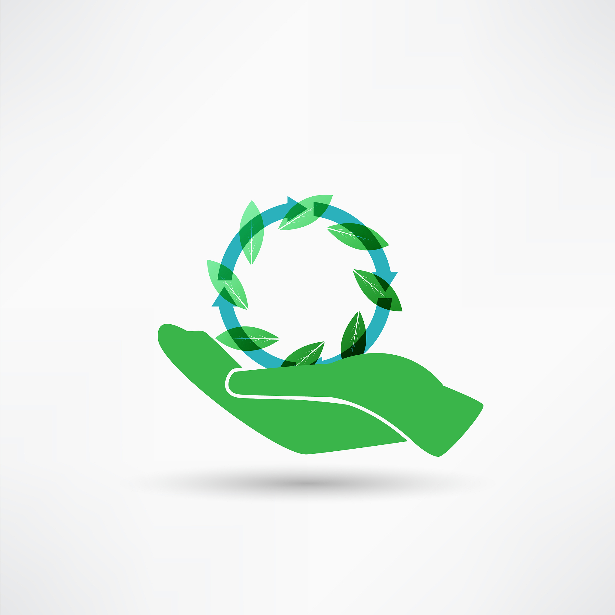 hands and plant icon