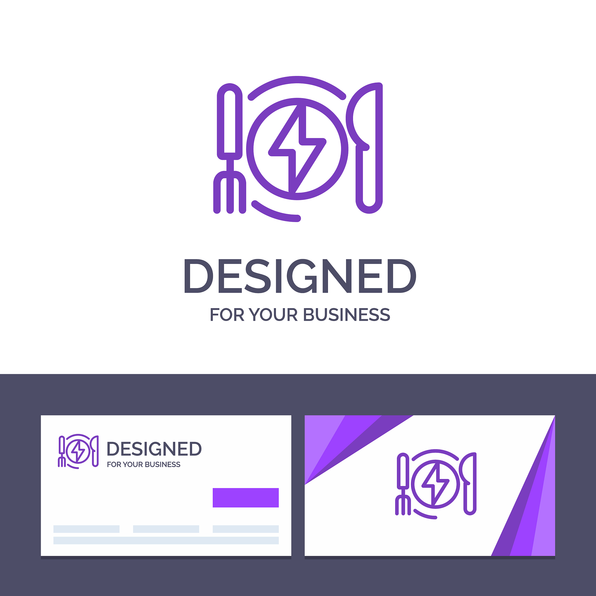 creative business card and logo template