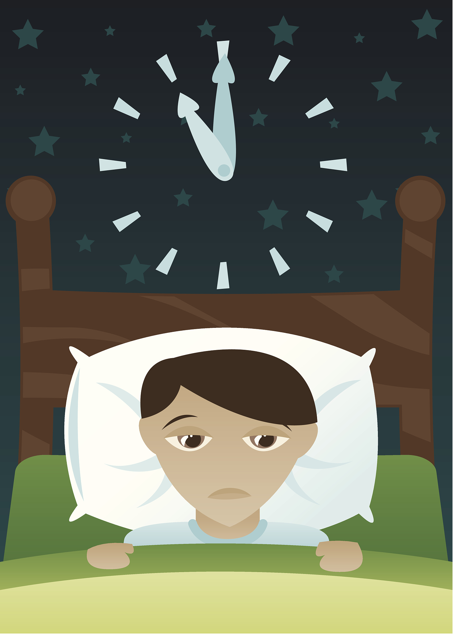 little boy's got insomnia