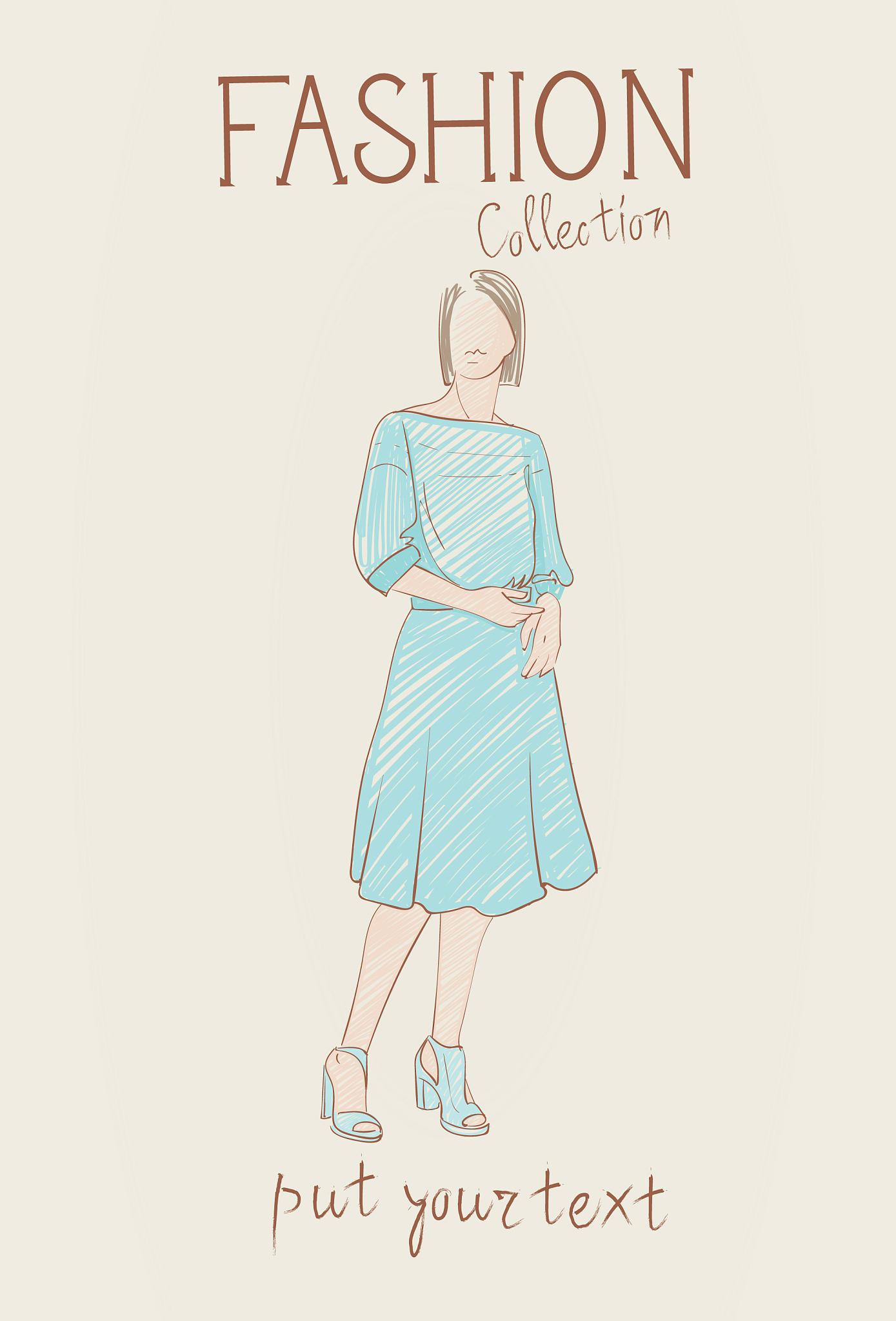 请为以“让女人变得时尚”为主题的网页写一小段简介，并翻译为英文。