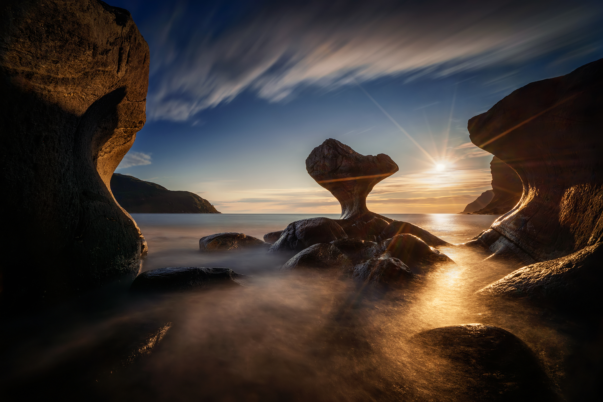 kannestein rock sunset