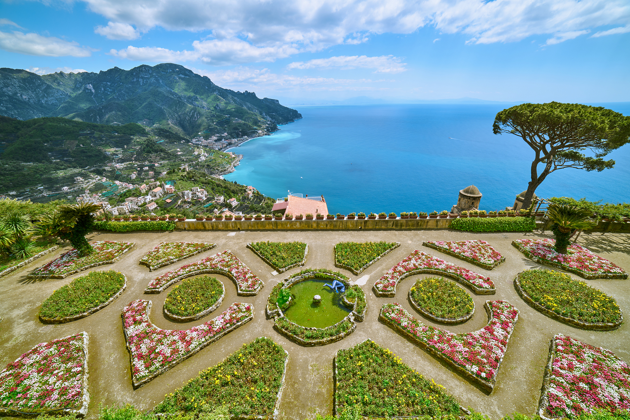 garden villa rufolo /  ravello at the amalfi coast