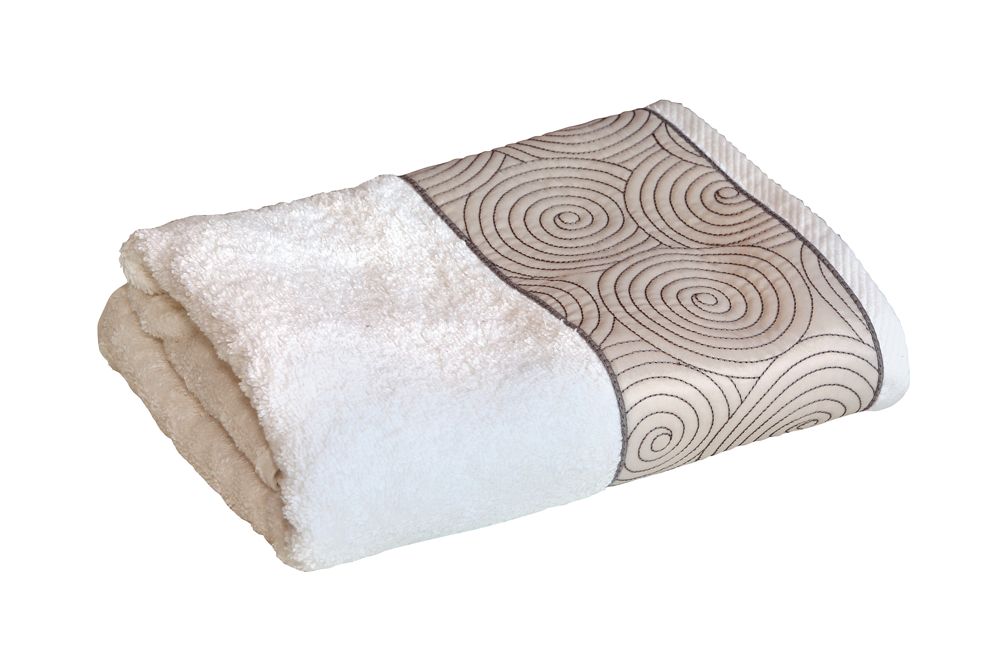 white towel
