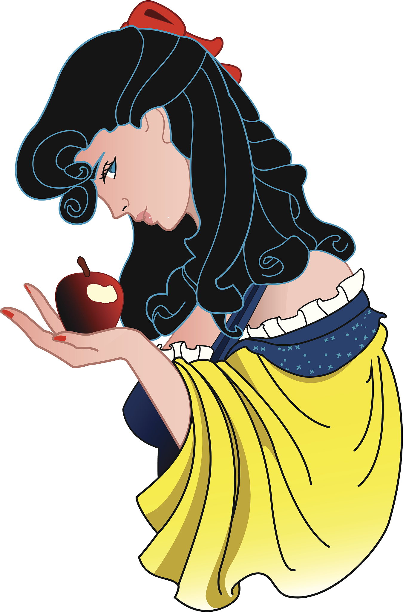 那么白雪公主就怎么过河？像什么一样？