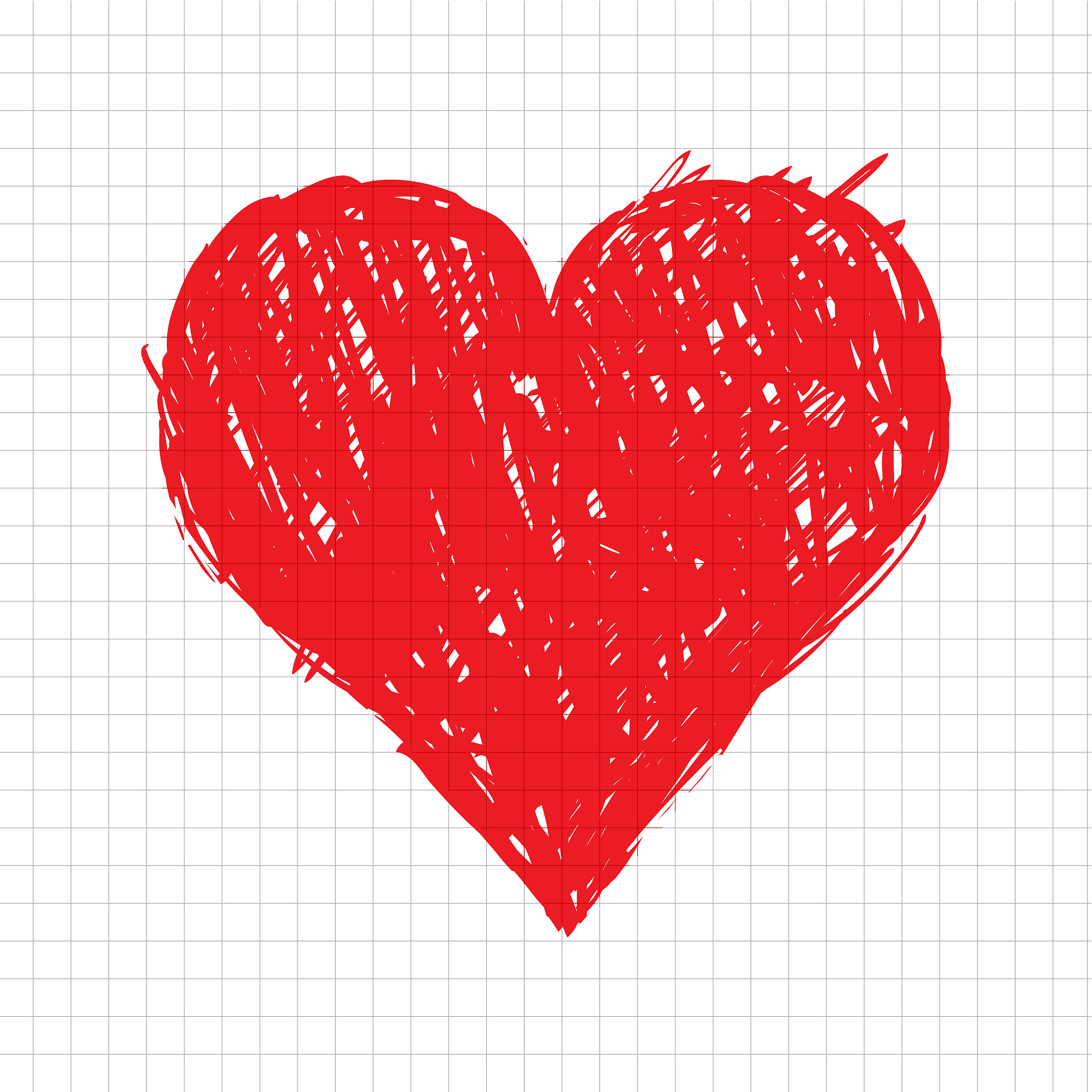 C++绘制红色爱心图形教程 - 使用OpenCV实现