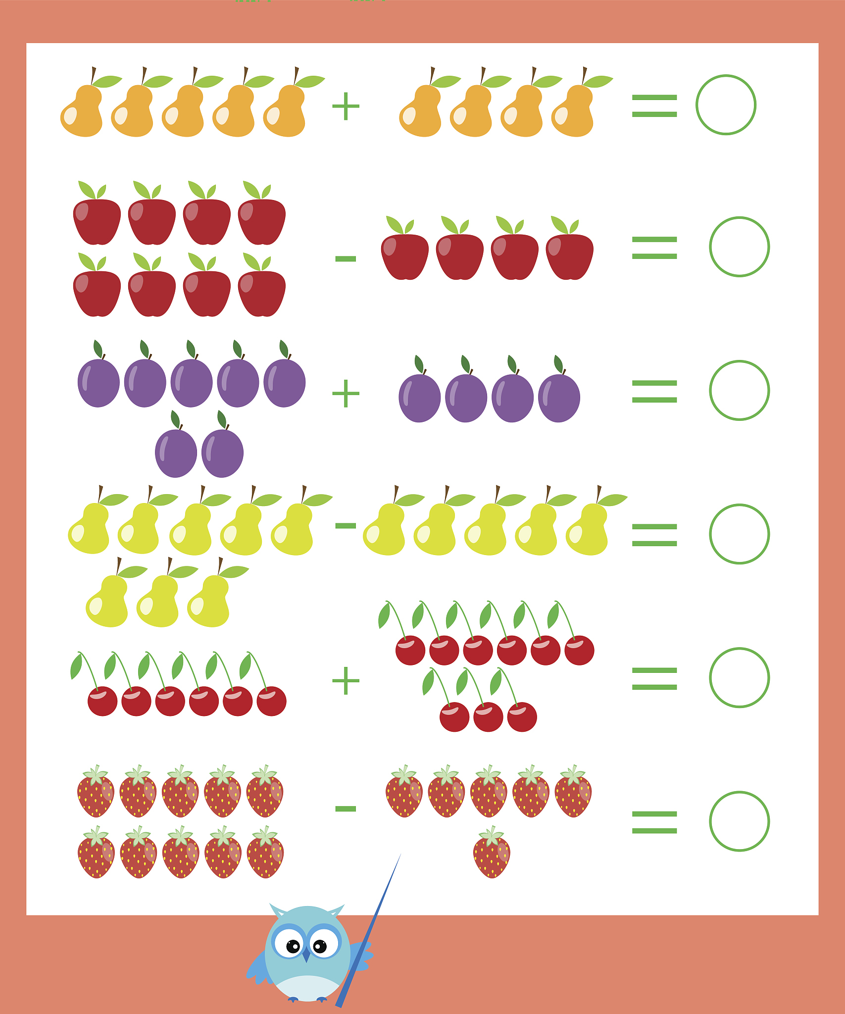 小学一年级数学游戏：填数挑战，玩转加减法！