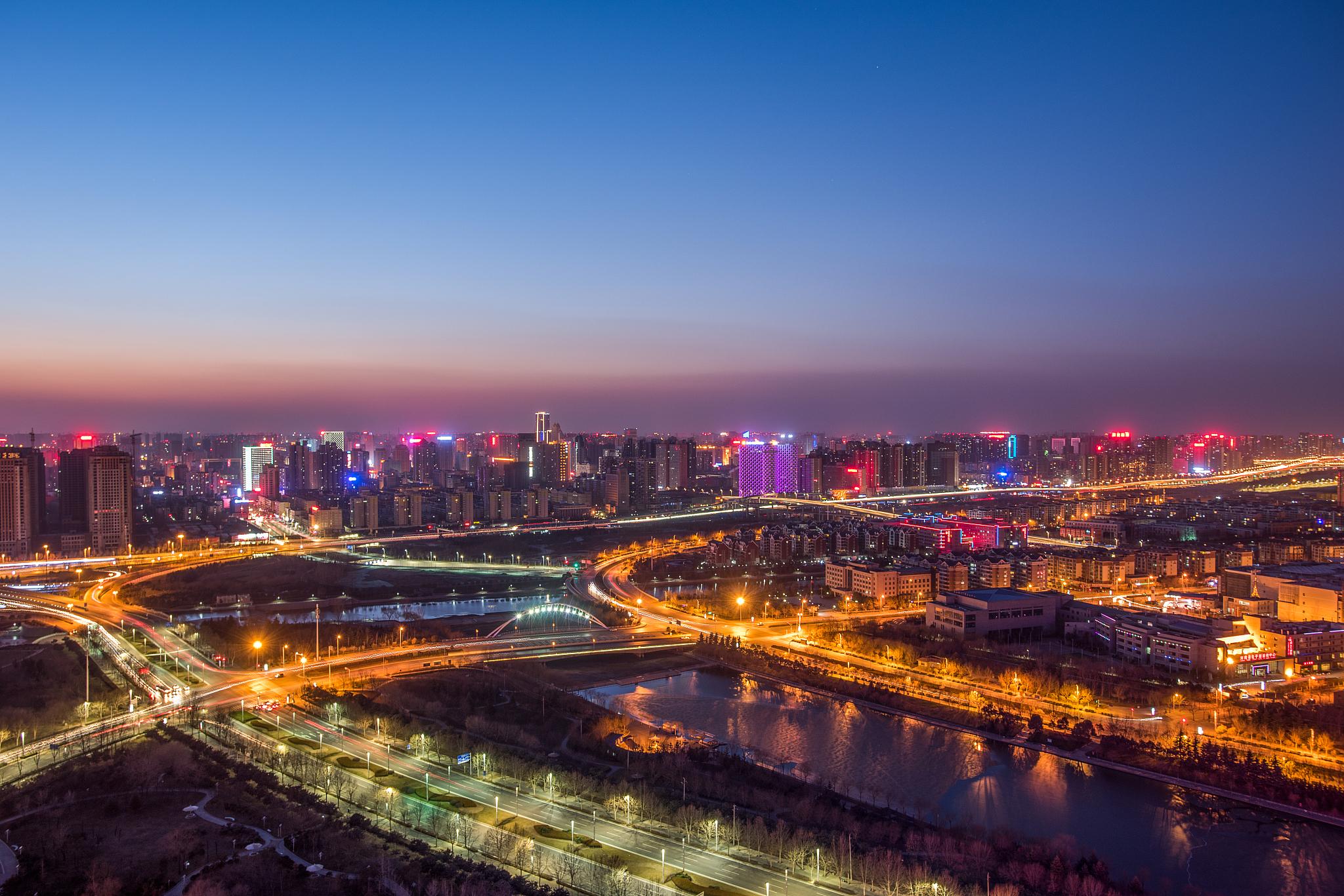 郑州夜色
