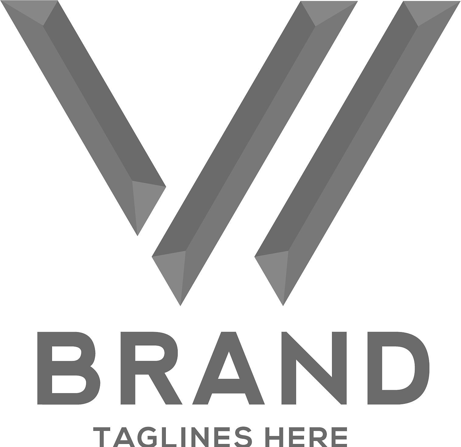 letter w strong logo