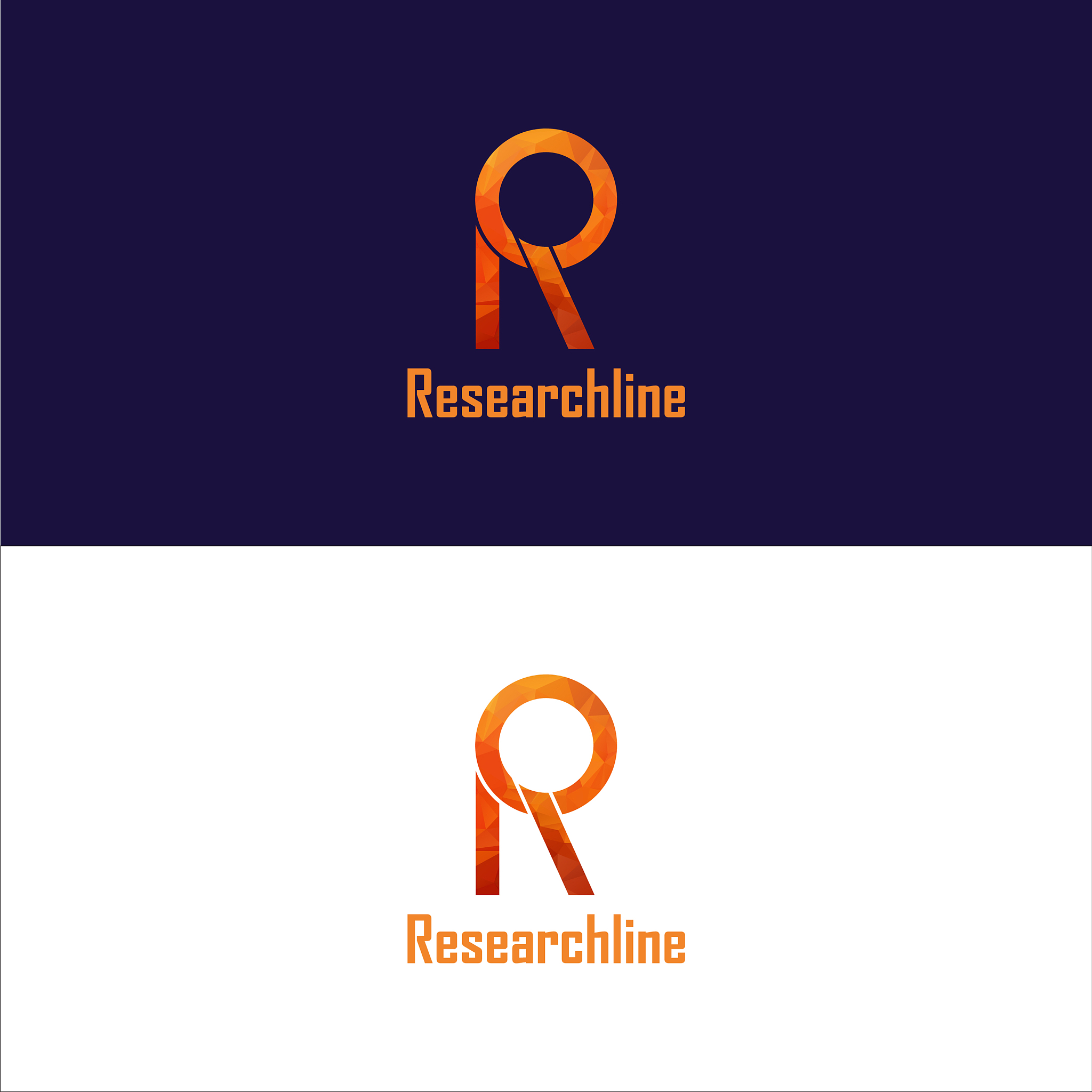 researchline logo design