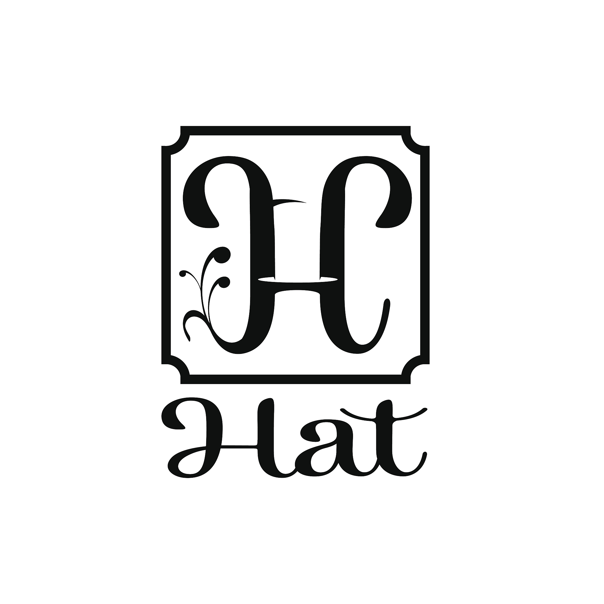 hat monogram