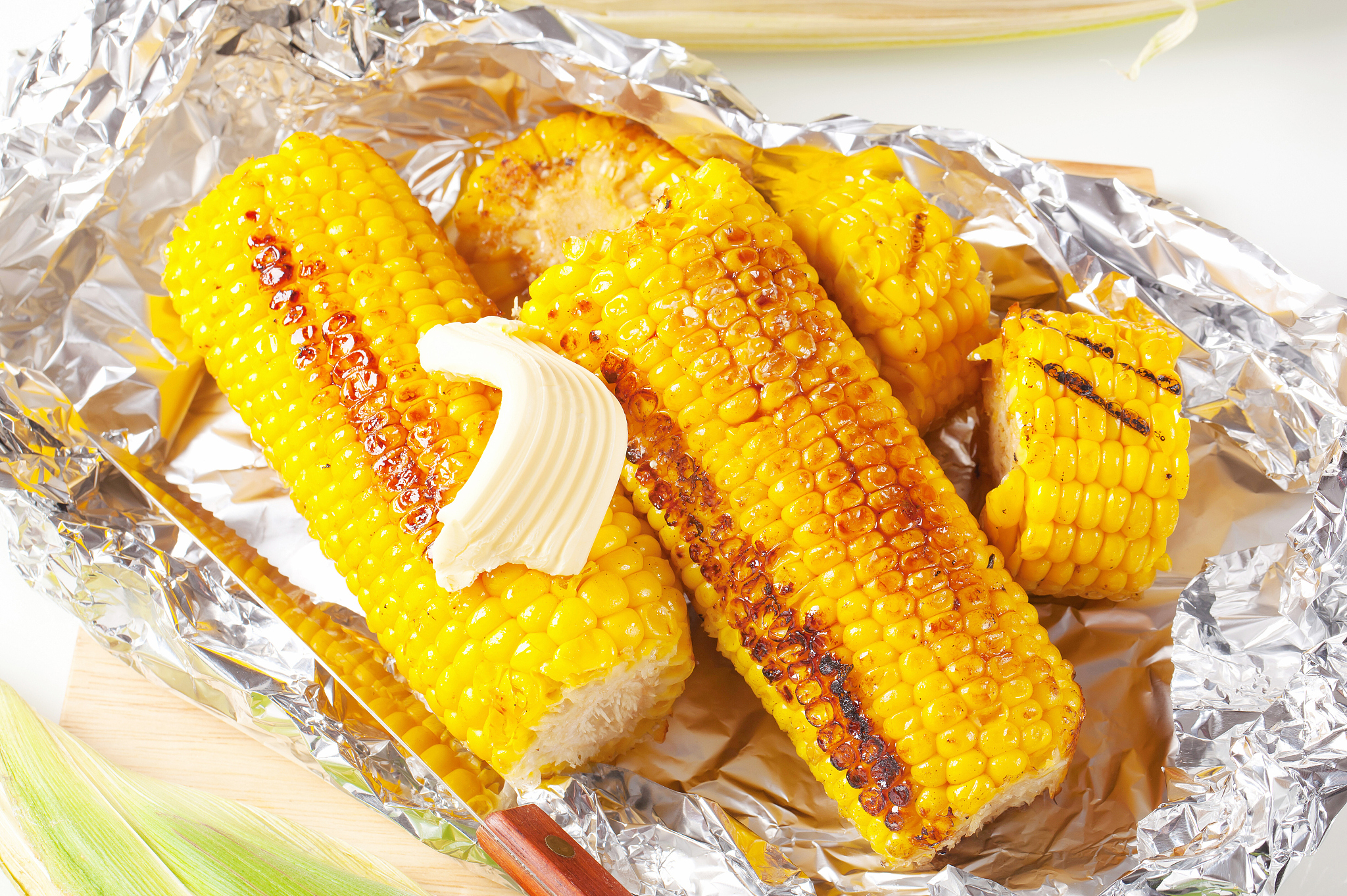 grilled corn