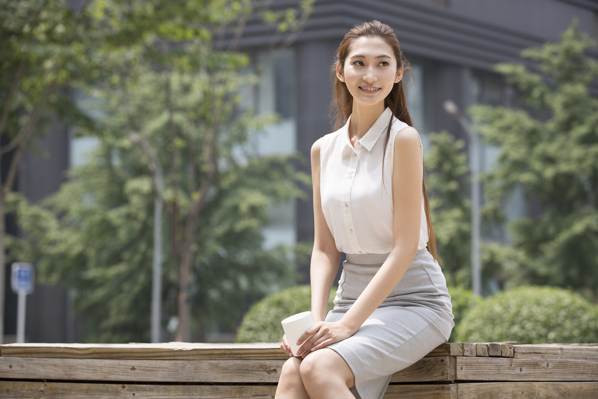 优雅的商务女士