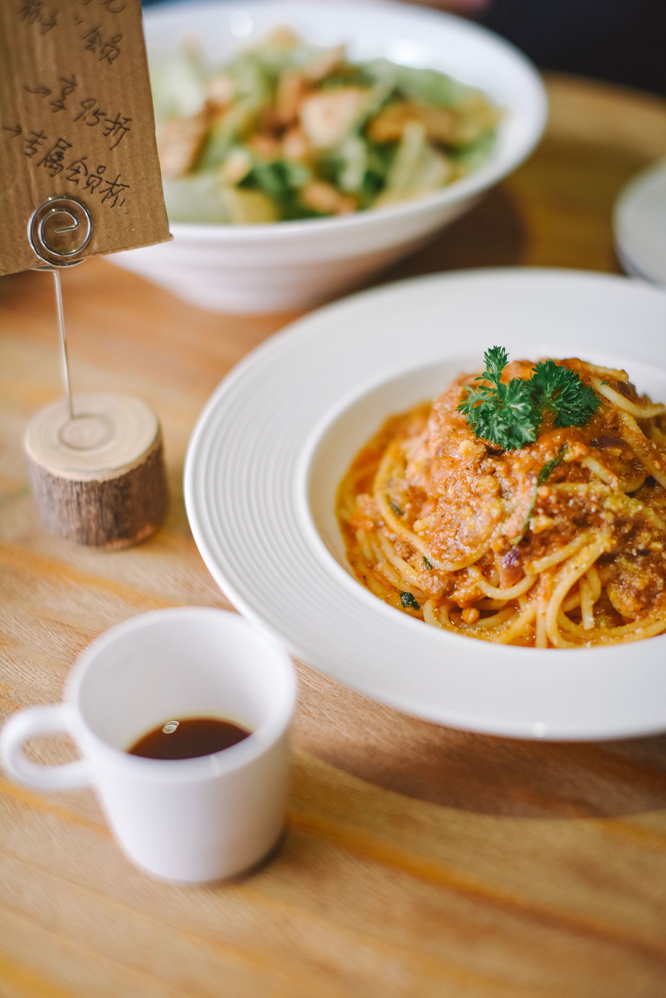 翻译成中文うどん・パスタ