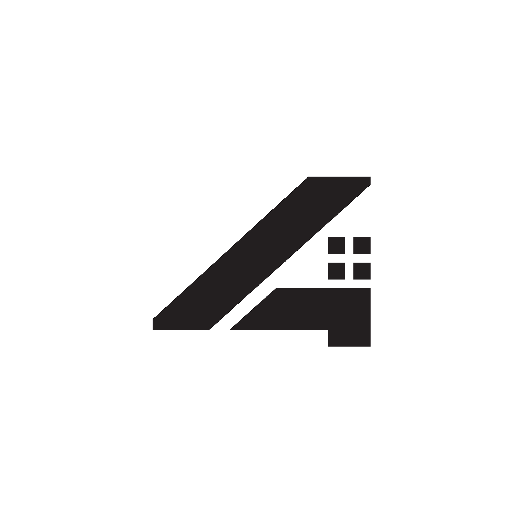 4 home logo design