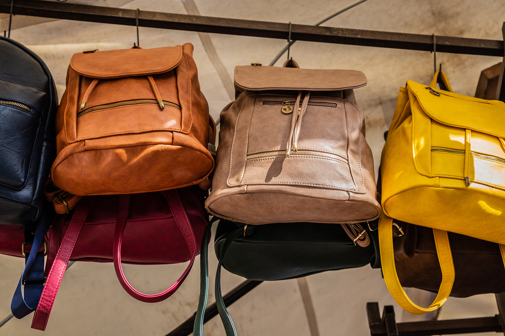 colorful bags