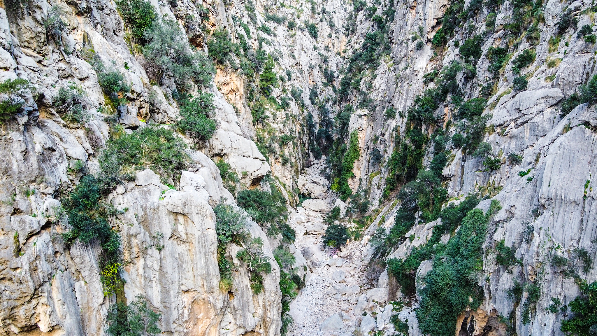 sa calobra - aerial view