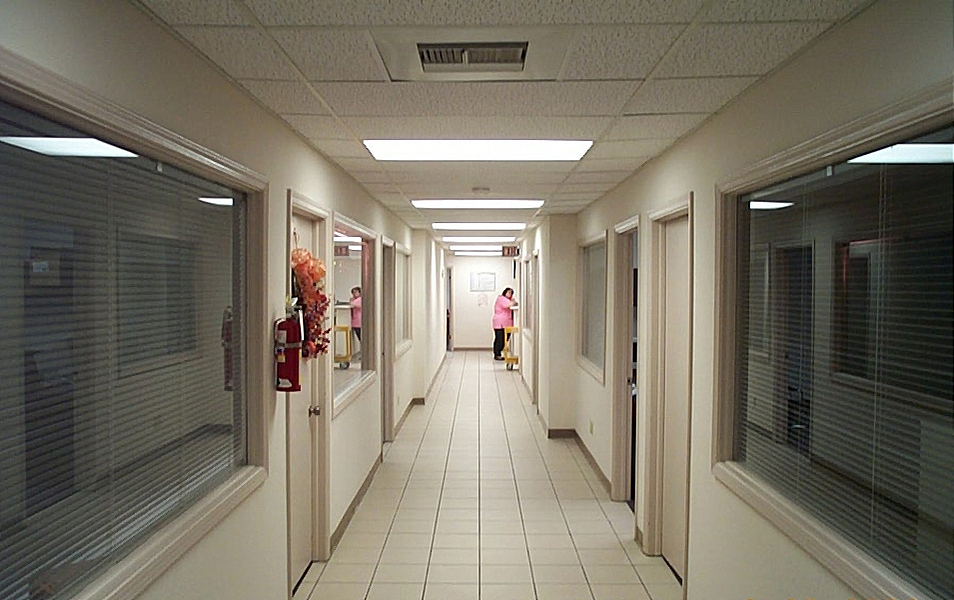 hospital corridor