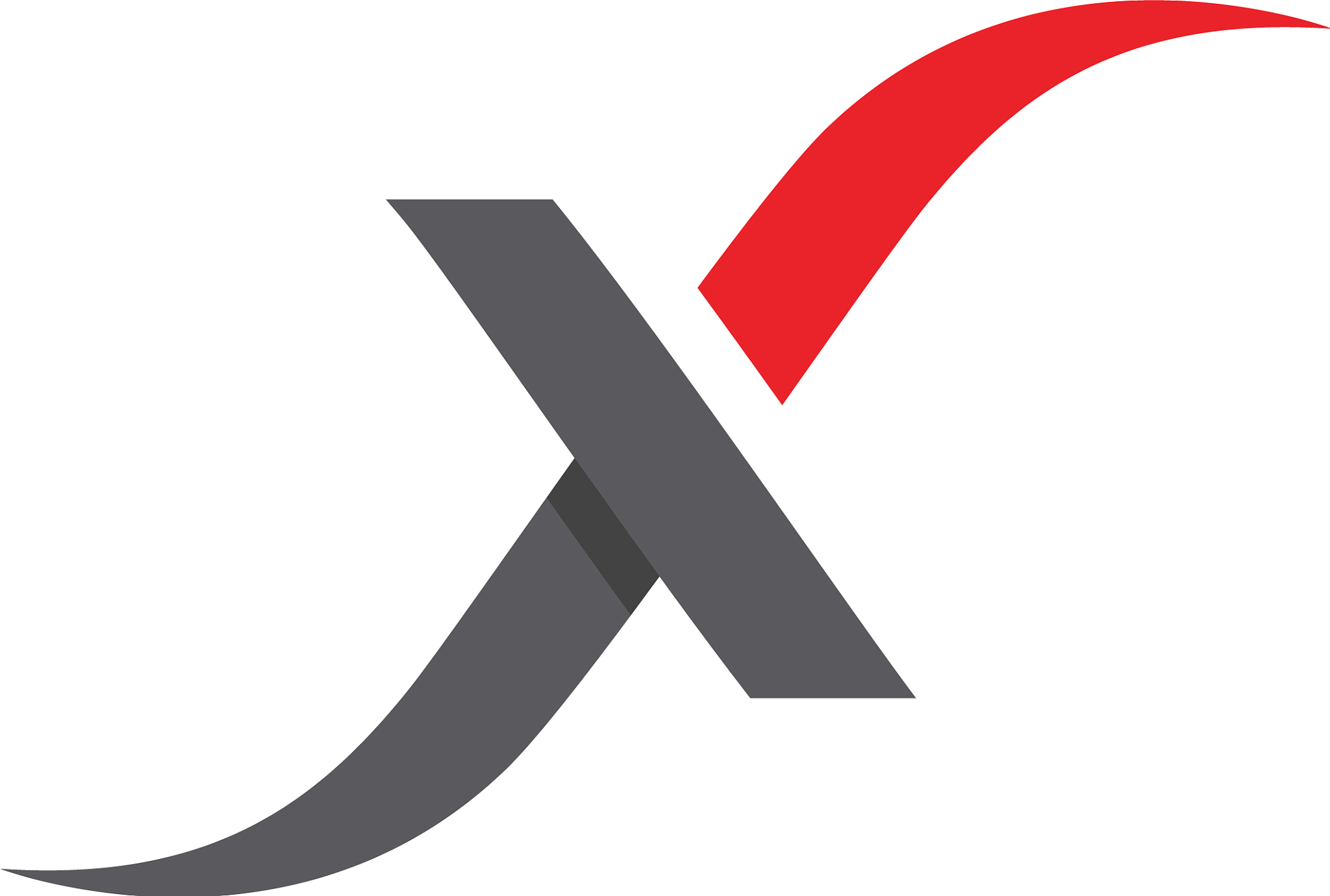 x letter logo template