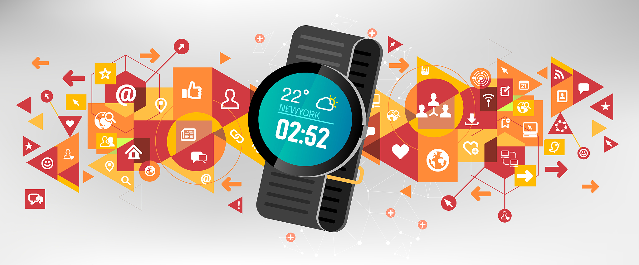 smartwatch for social network