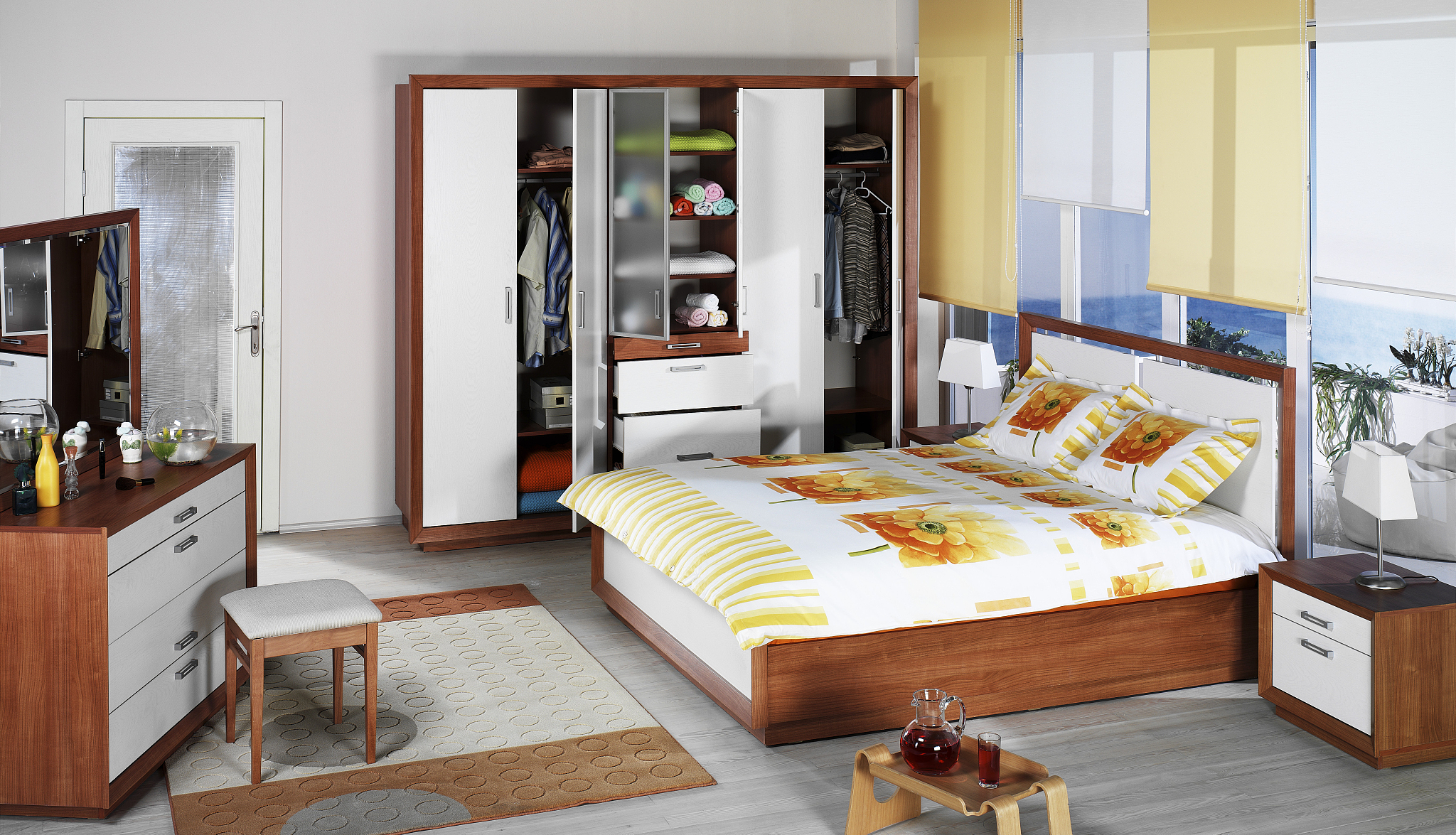 furniture in bedroom