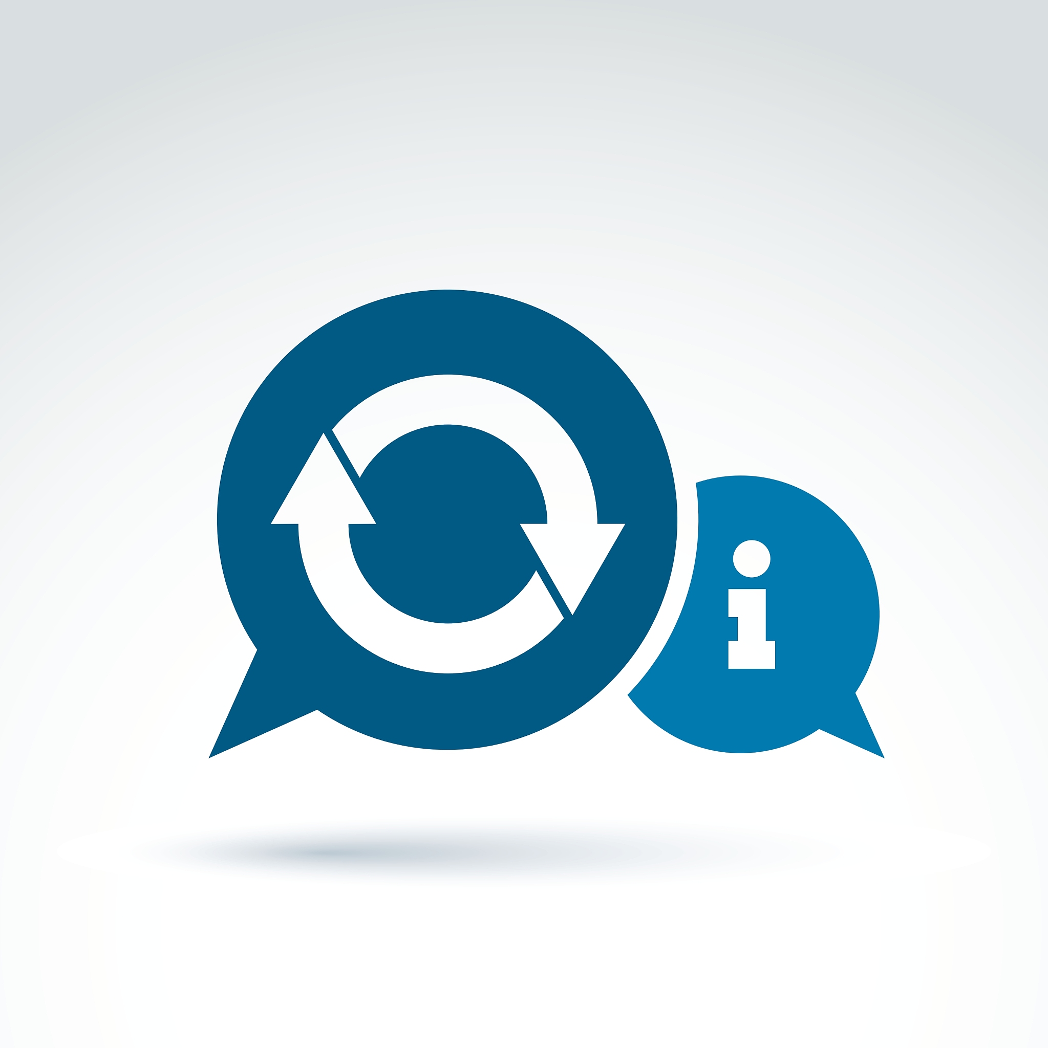 information exchange theme icon collect and