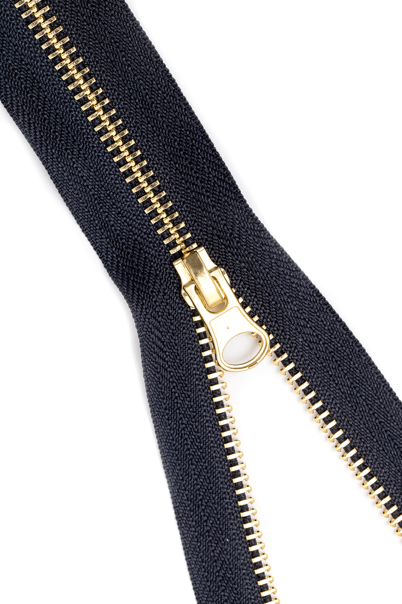black lock on clothes on white background