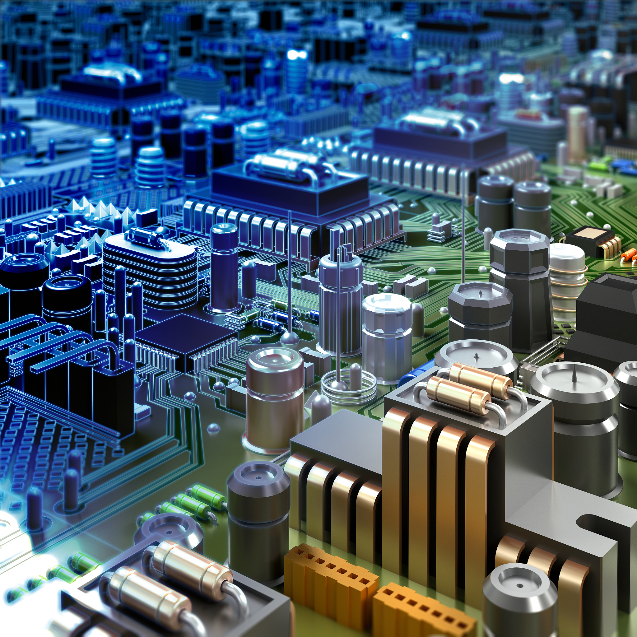 电力电子技术常用材料：硅、碳化硅、铜、铝等