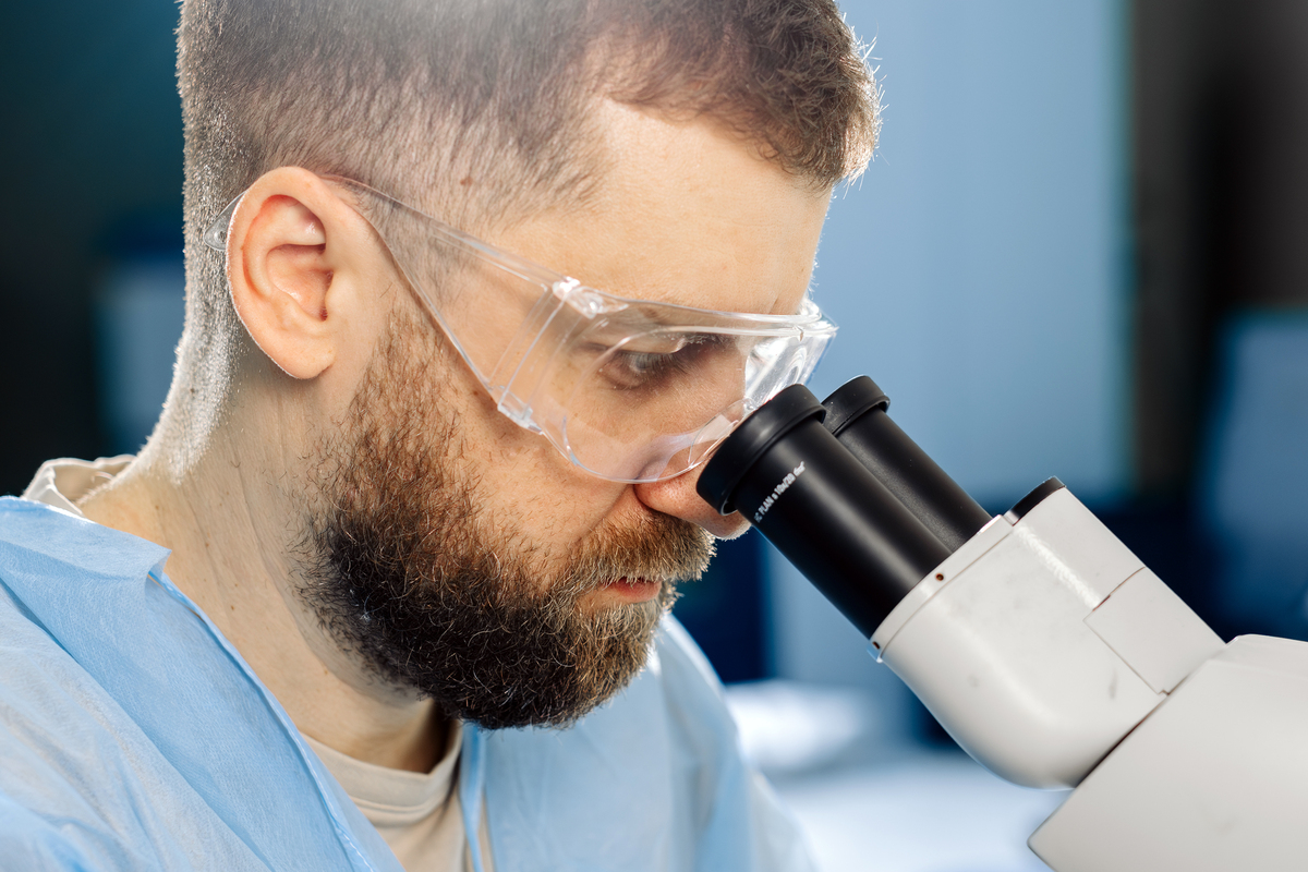 科学罐头1600倍光学显微镜 - 儿童高清台式显微镜，可观察细菌，初中学生专用