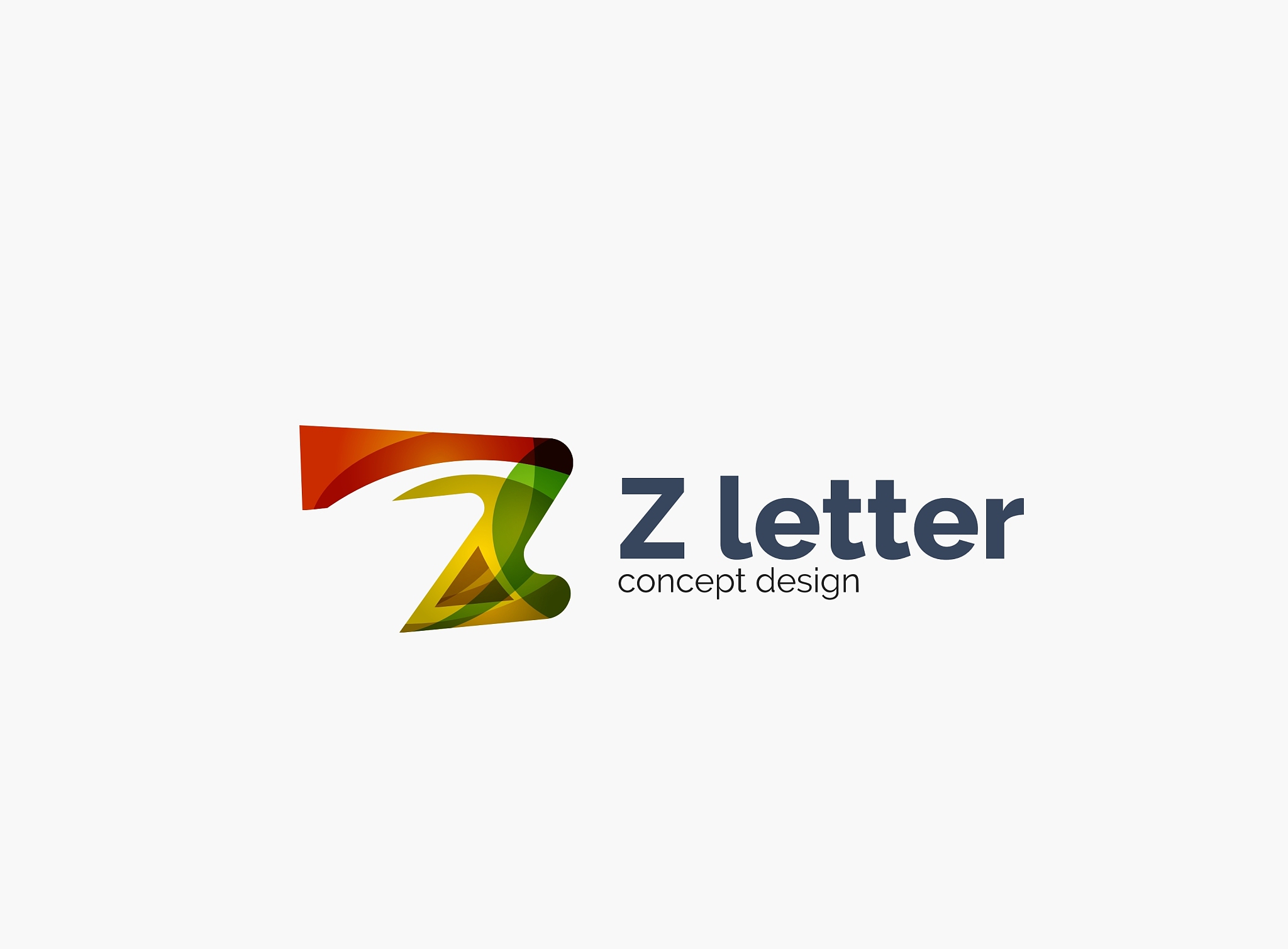 modern company z letter logo