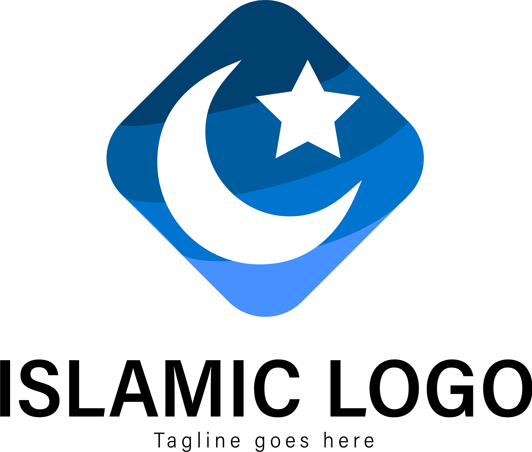 我要开一家公司名字叫蓝盛隆，帮忙设计一个logo