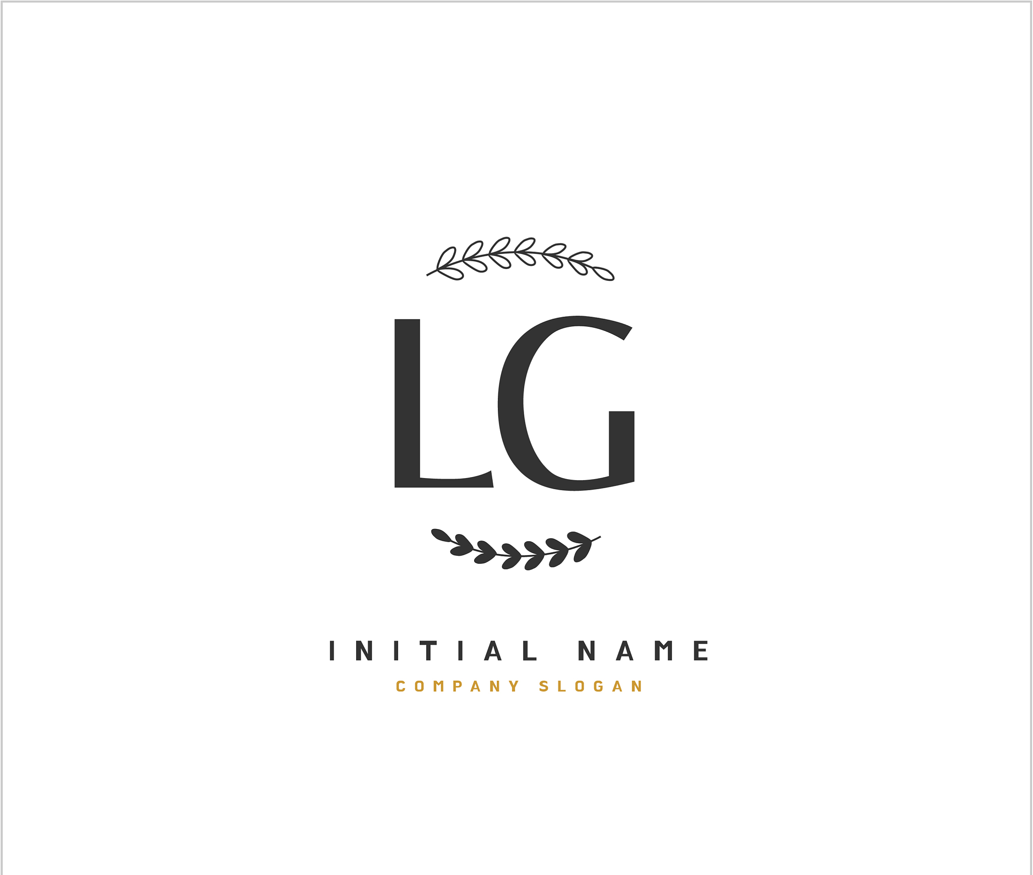 l g lg beauty initial logo handwriting logo of