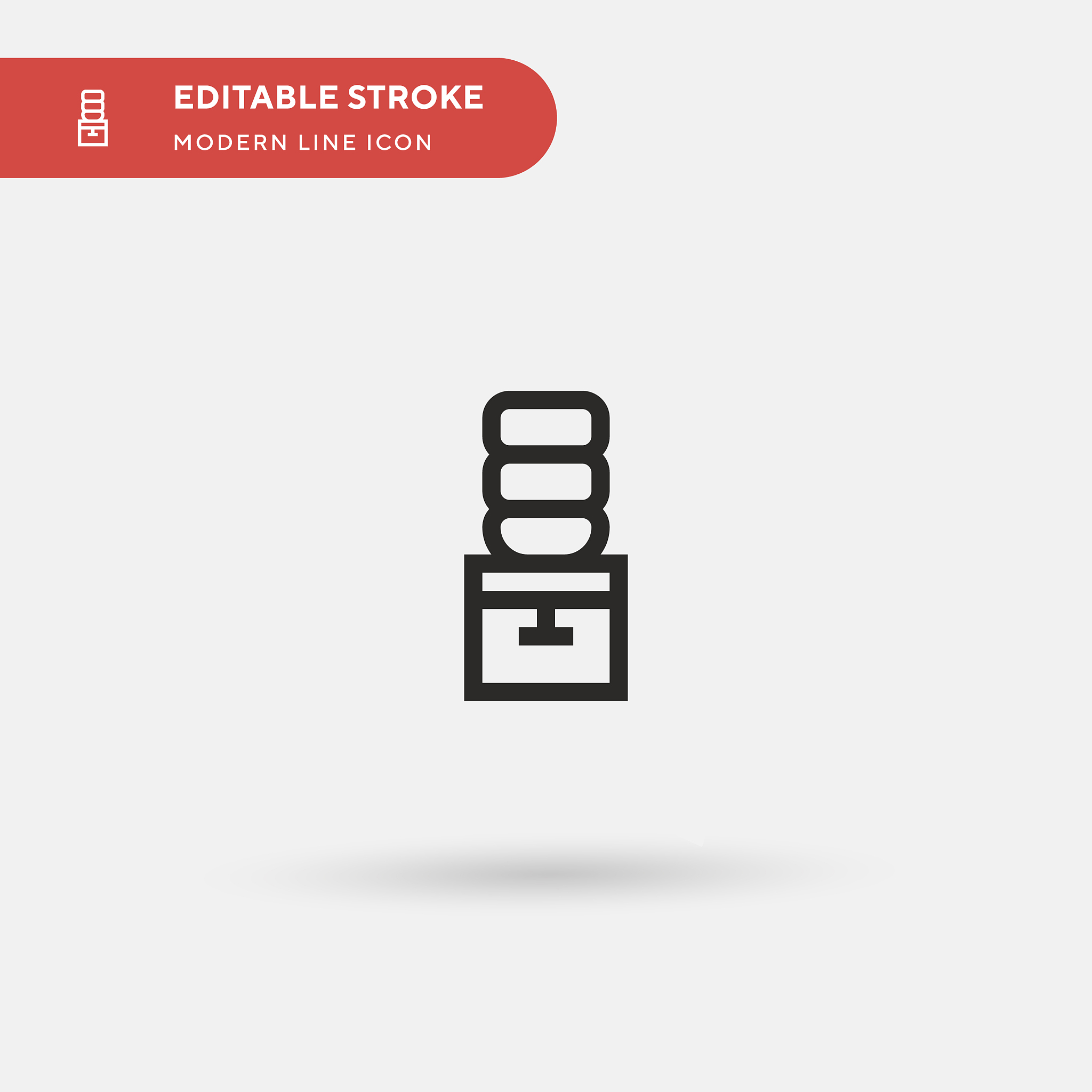 water machine simple icon