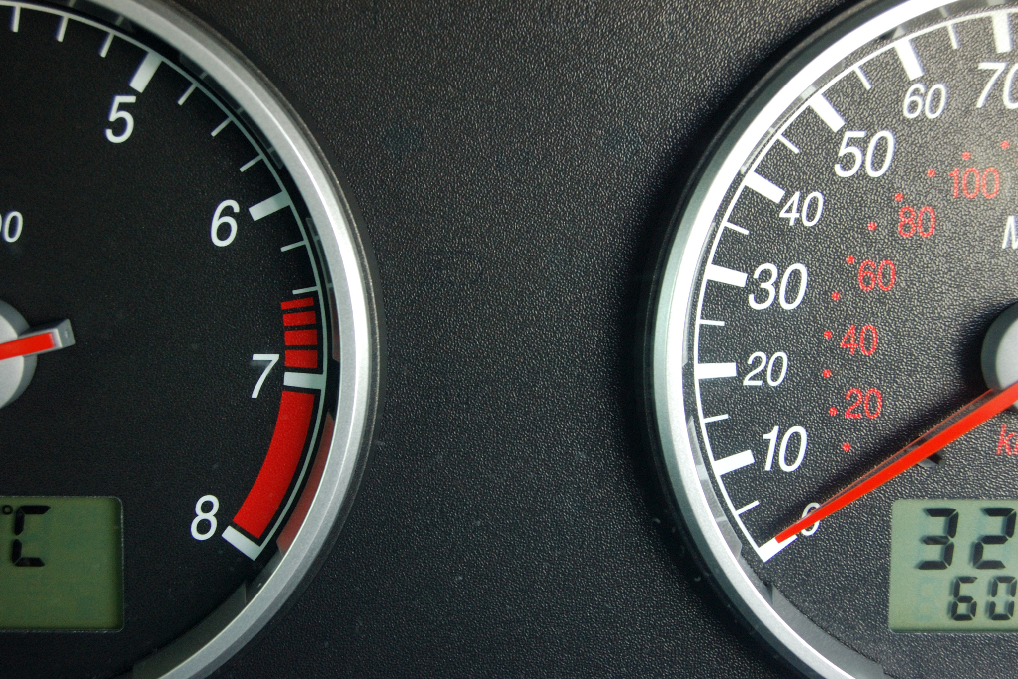 car instrument panel