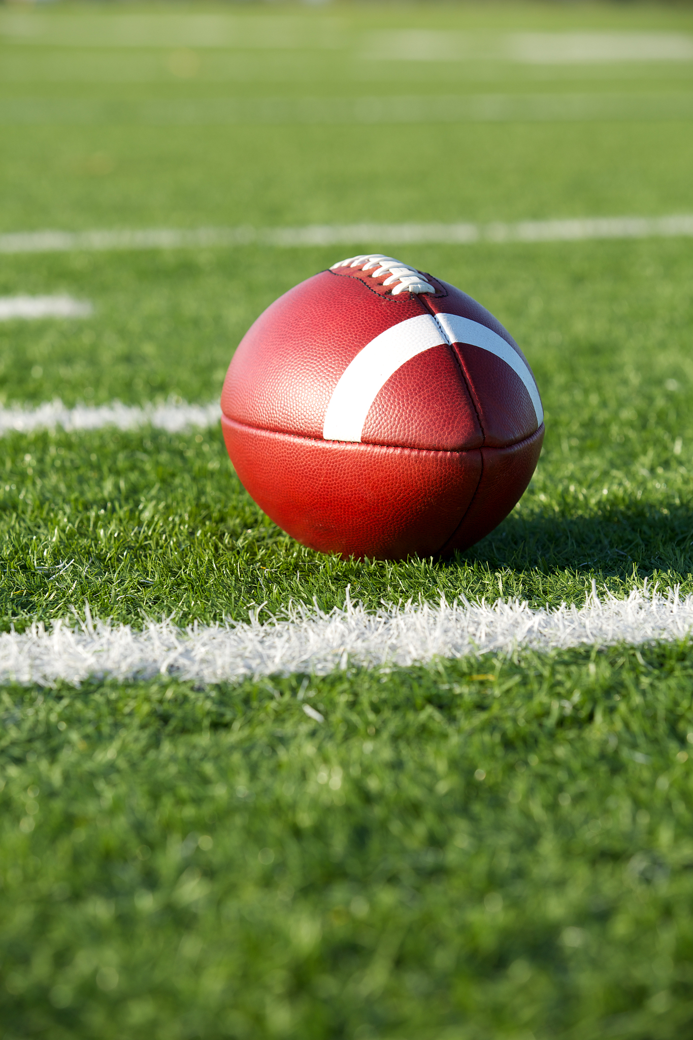 american football on field