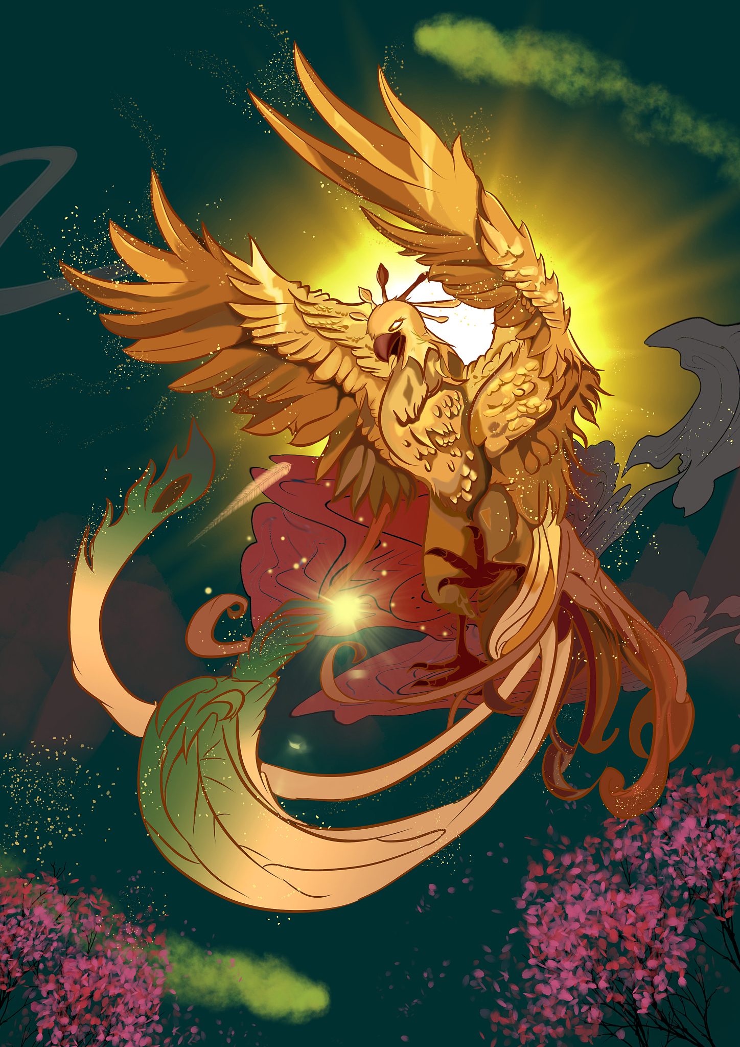 一个作者会怎么以故事的形式描写上古世界的衡山守护神祝融要求300字要根据山海经的内容描写并把精彩部分放在开头