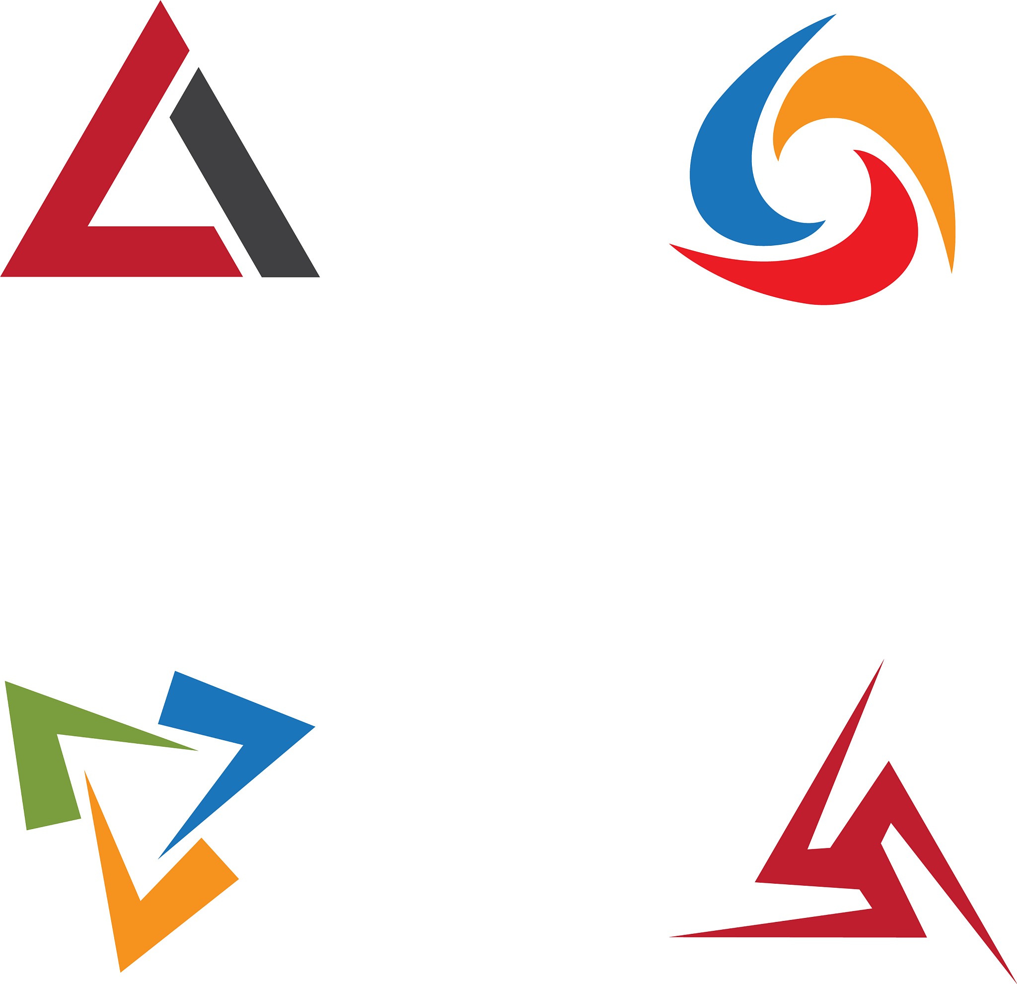 triangle icon design