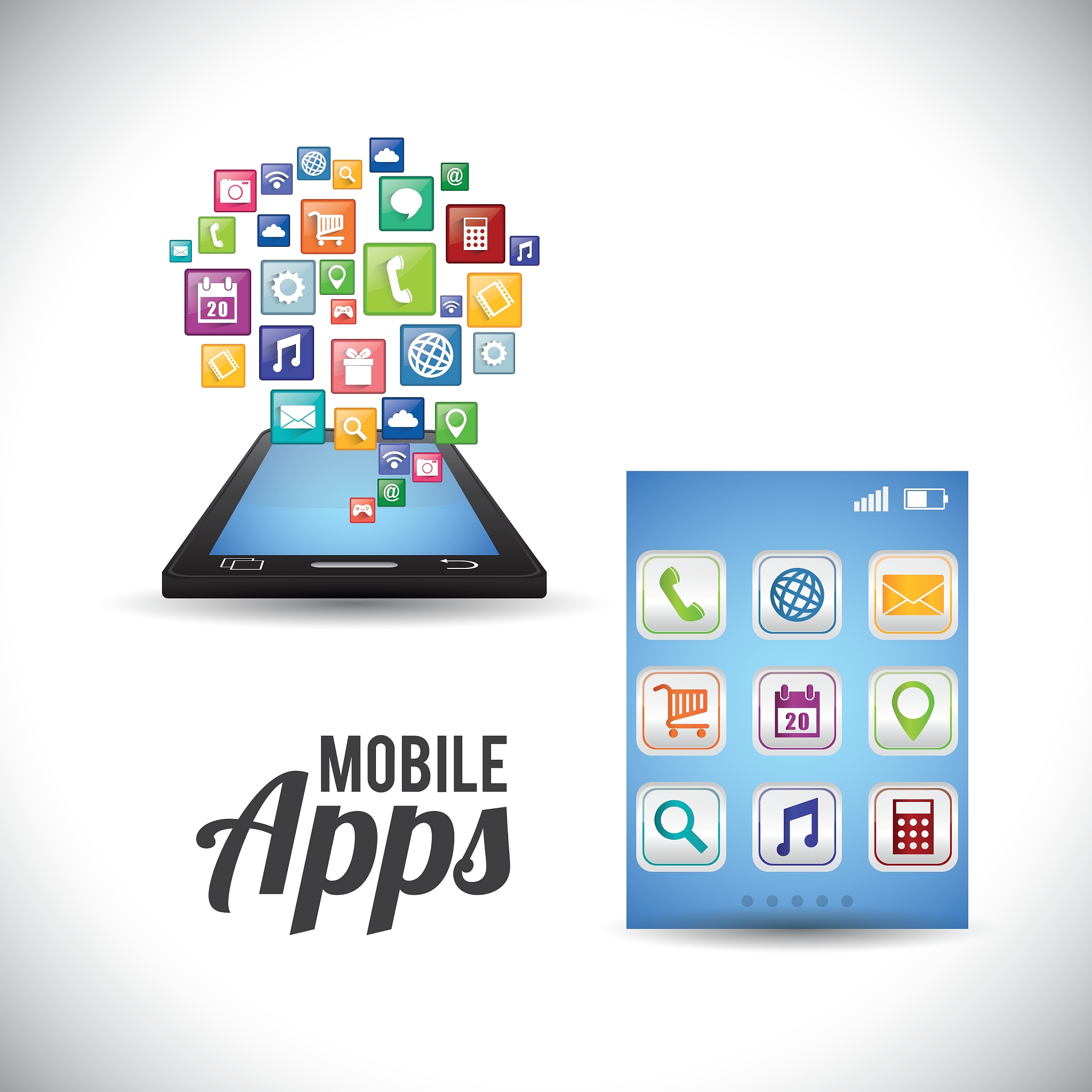 smartphone mobile apps design