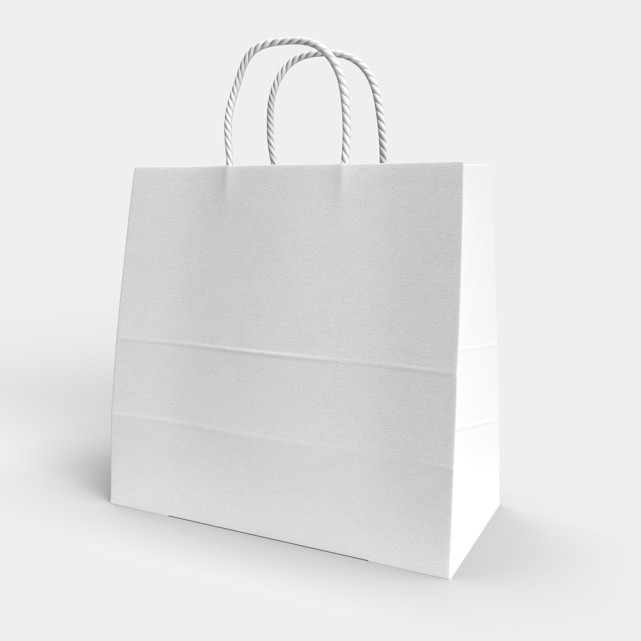 描述一个胎菊白卡纸手提袋