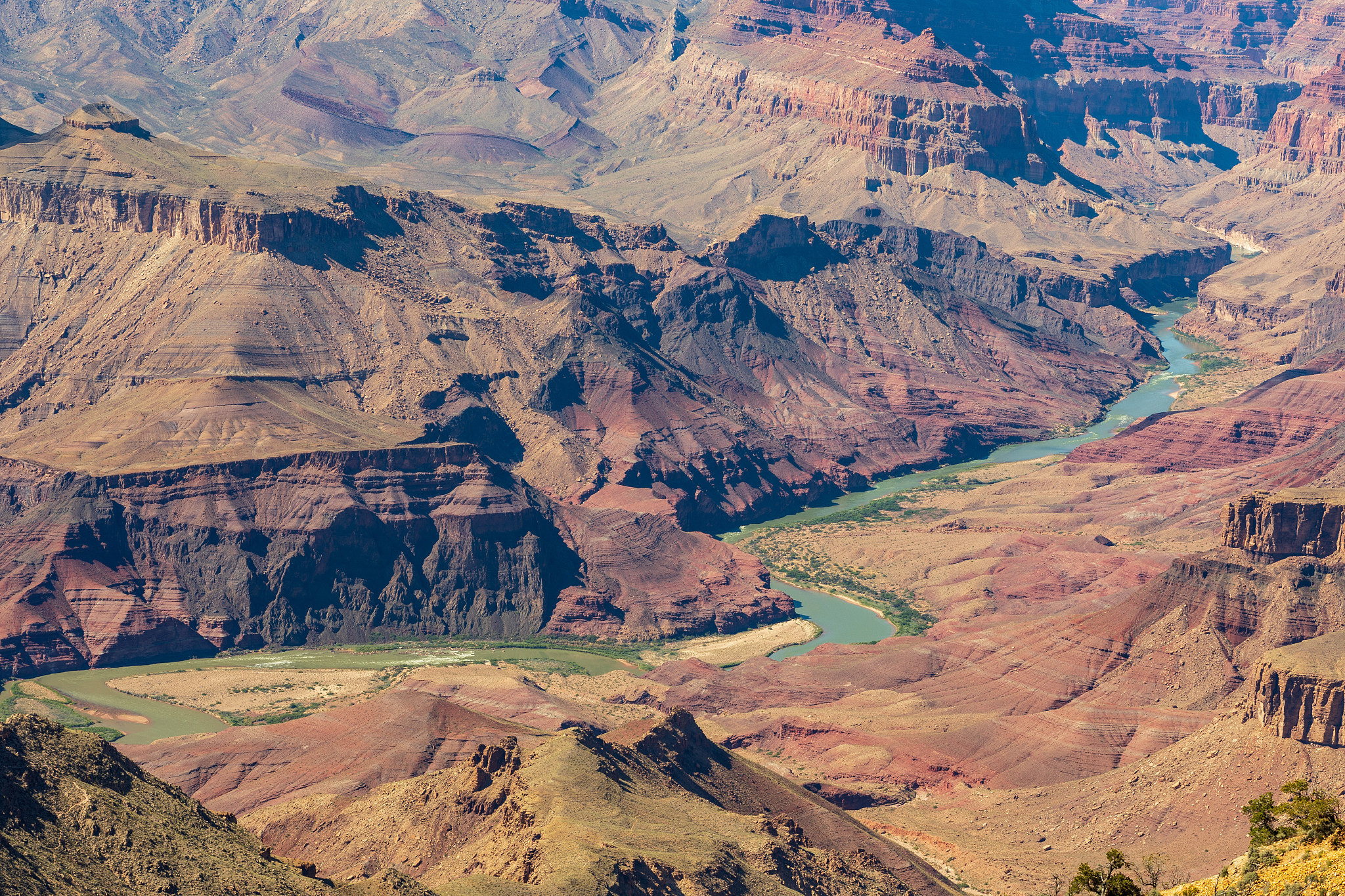 grand canyon south rim landscape
