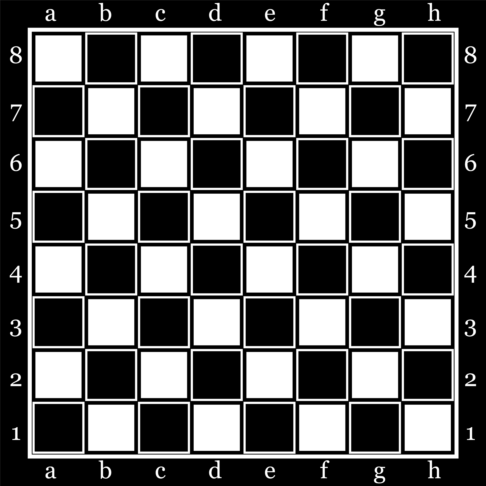 小蓝拥有 n × n 大小的棋盘一开始棋盘上全都是白子。小蓝进行了m次操作每次操作会将棋盘上某个范围内的所有棋子的颜色取反也就是白色棋子变为黑色黑色棋子变为白色。请输出所有操作做完后棋盘上每个棋子的颜色。